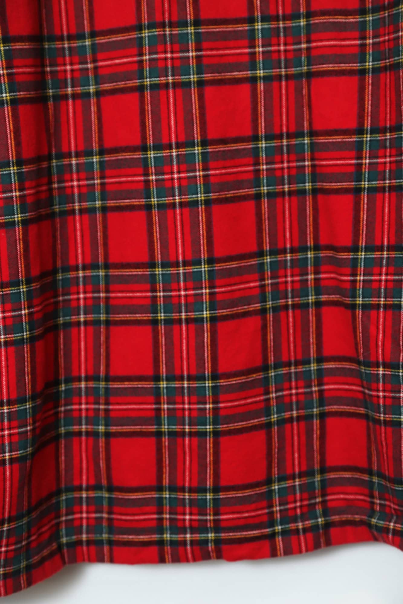 VINTAGE CHECK OPEN COLLAR SHIRT/XL - 画像 (8)