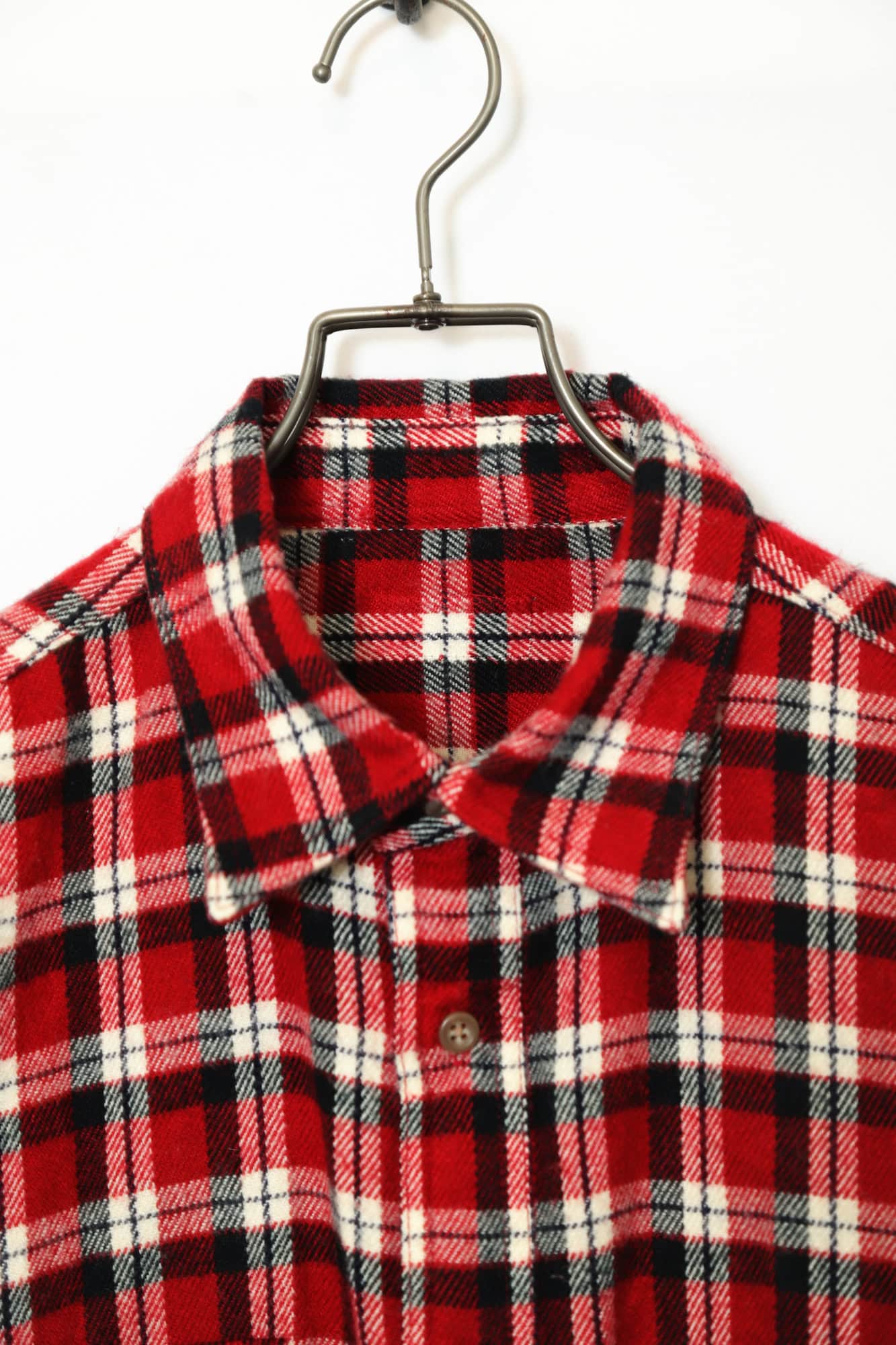 Alternative view of VINTAGE WOOLY CHECK SHIRT/L