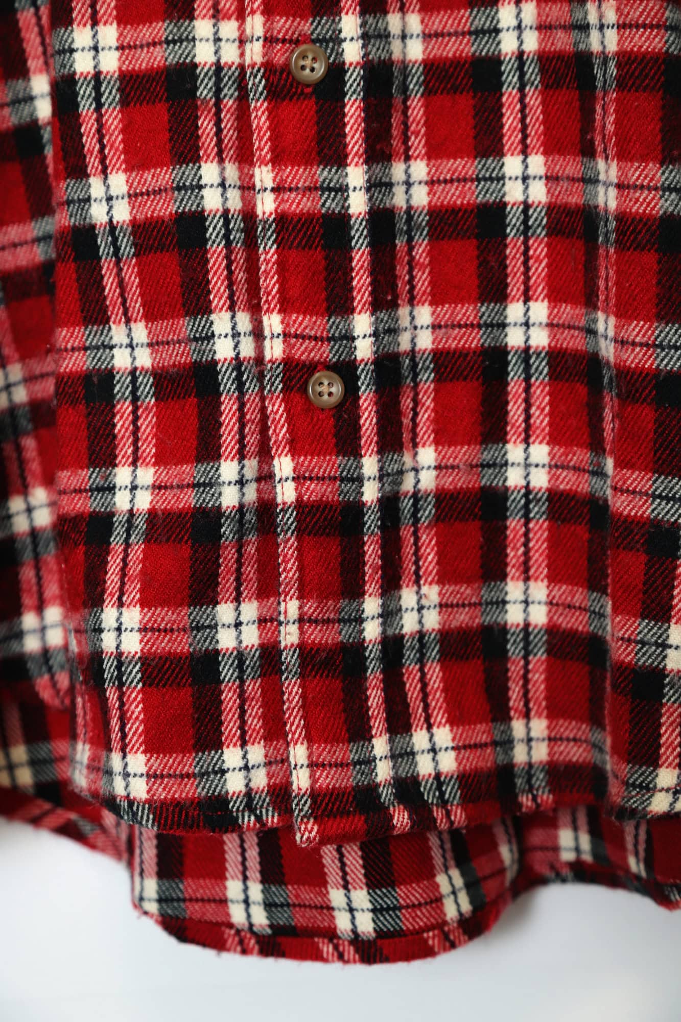 VINTAGE WOOLY CHECK SHIRT/L - 画像 (5)