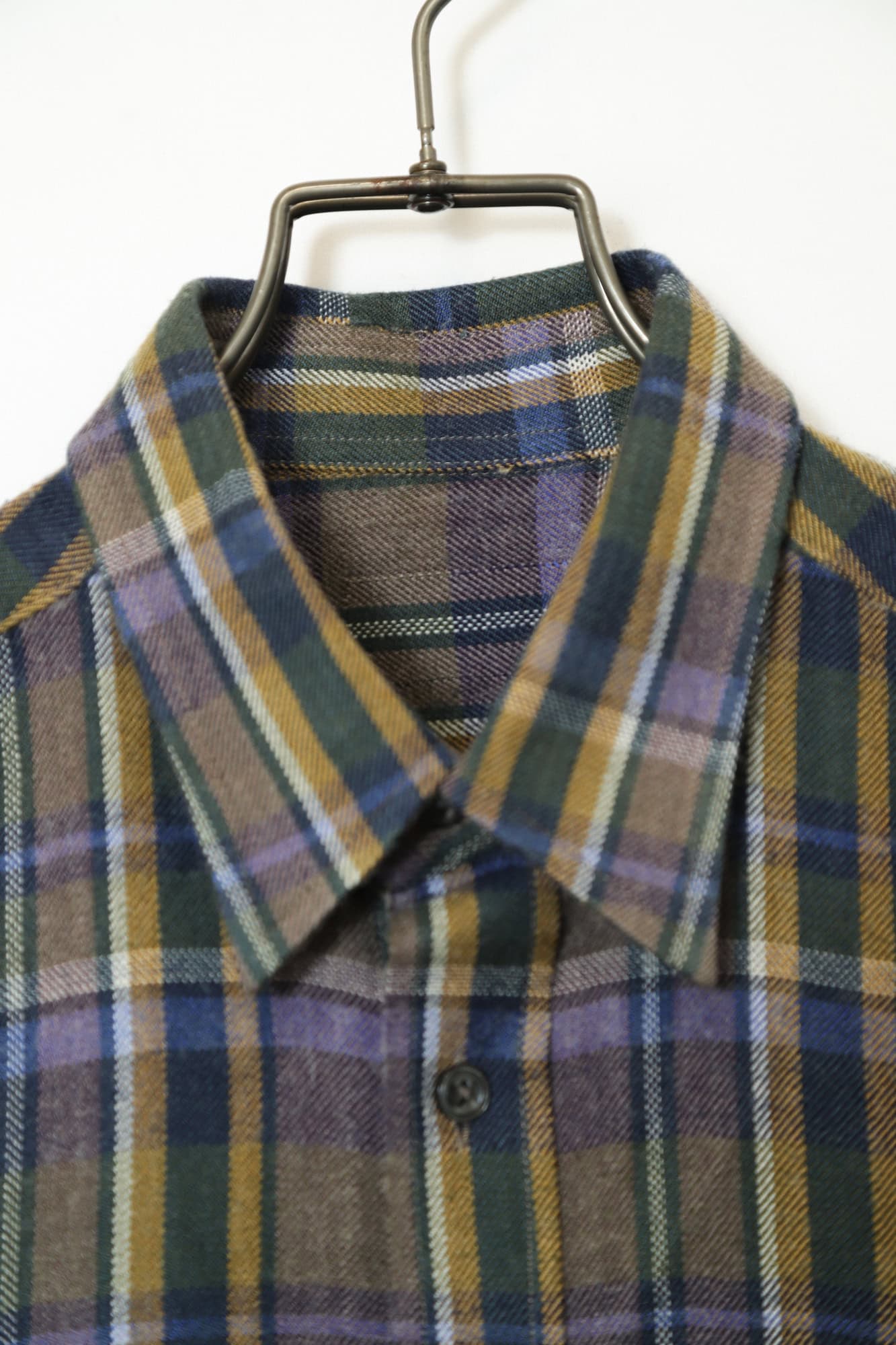 Alternative view of VINTAGE WOOLY CHECK SHIRT/M