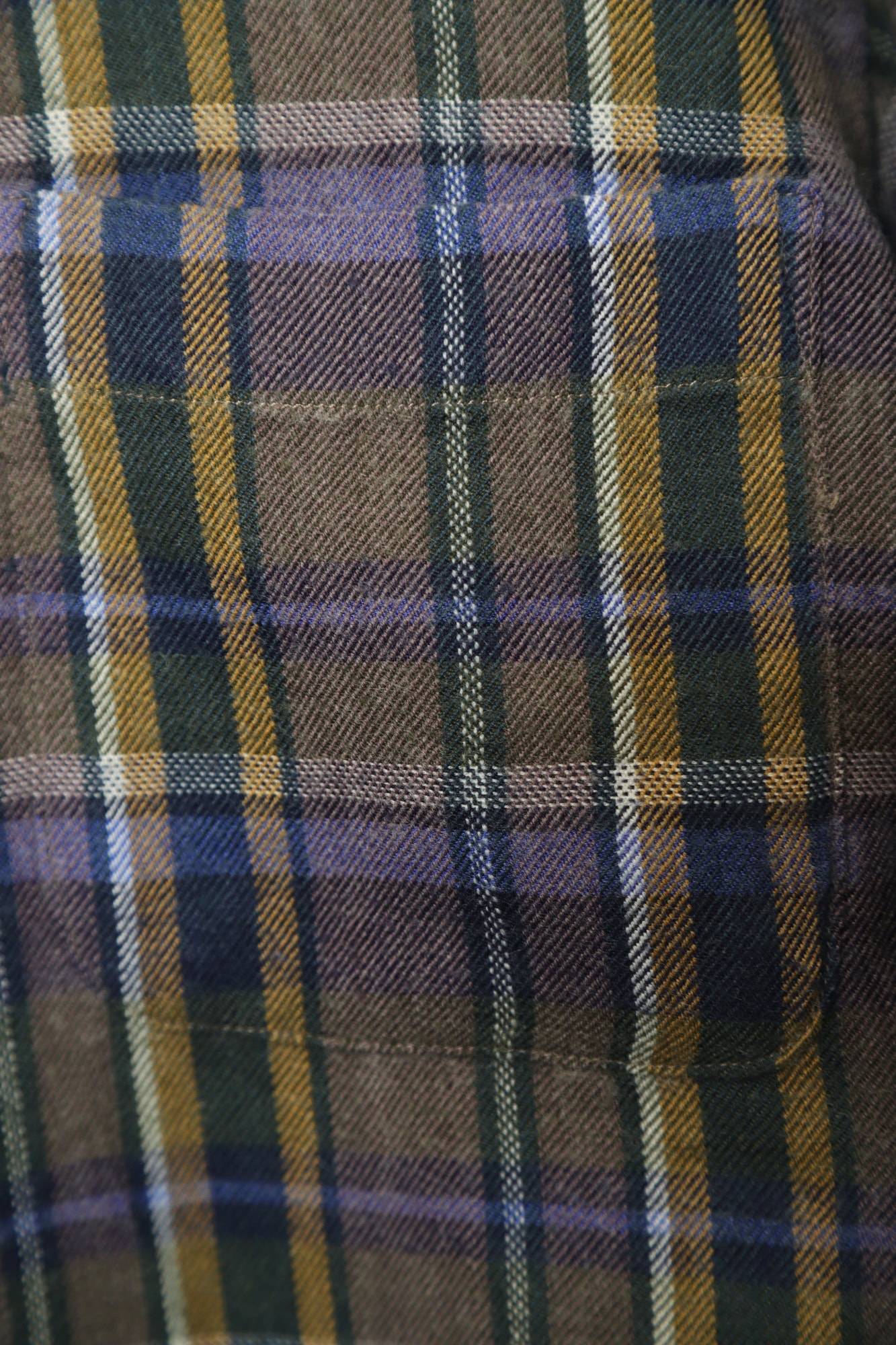 VINTAGE WOOLY CHECK SHIRT/M - 画像 (3)