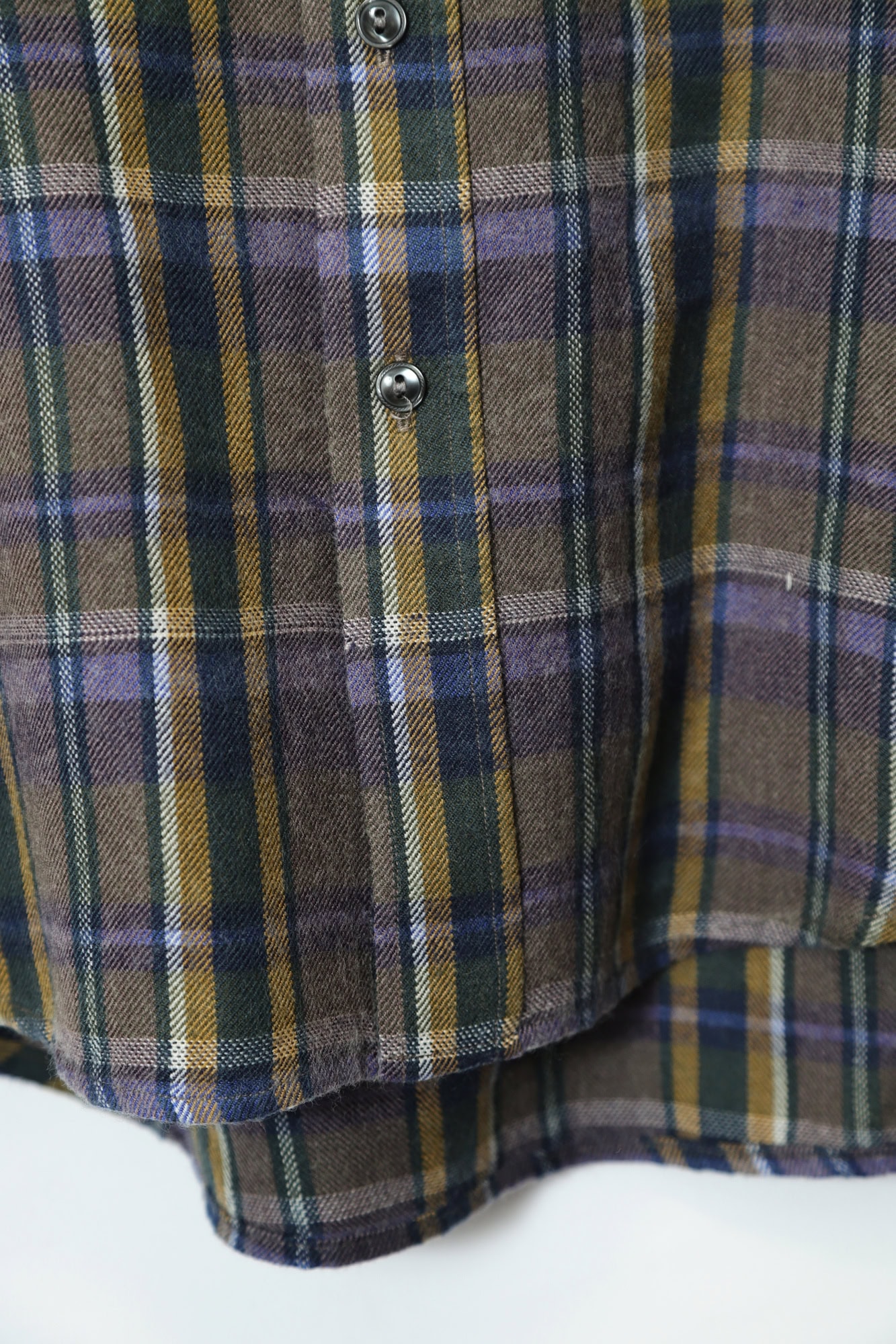 VINTAGE WOOLY CHECK SHIRT/M - 画像 (5)
