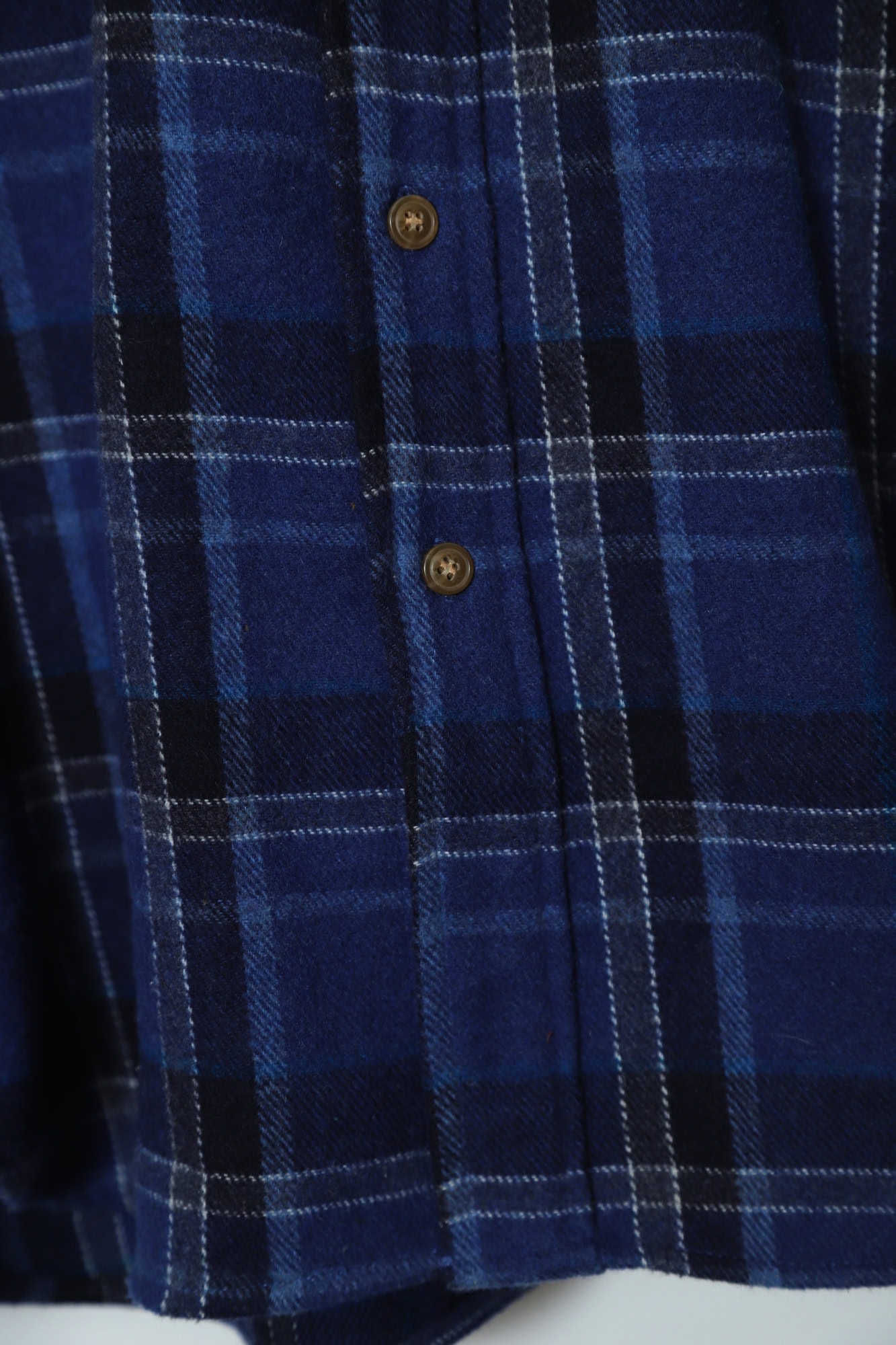 USED HOUSTON WOOLY CHECK SHIRT/L - 画像 (6)