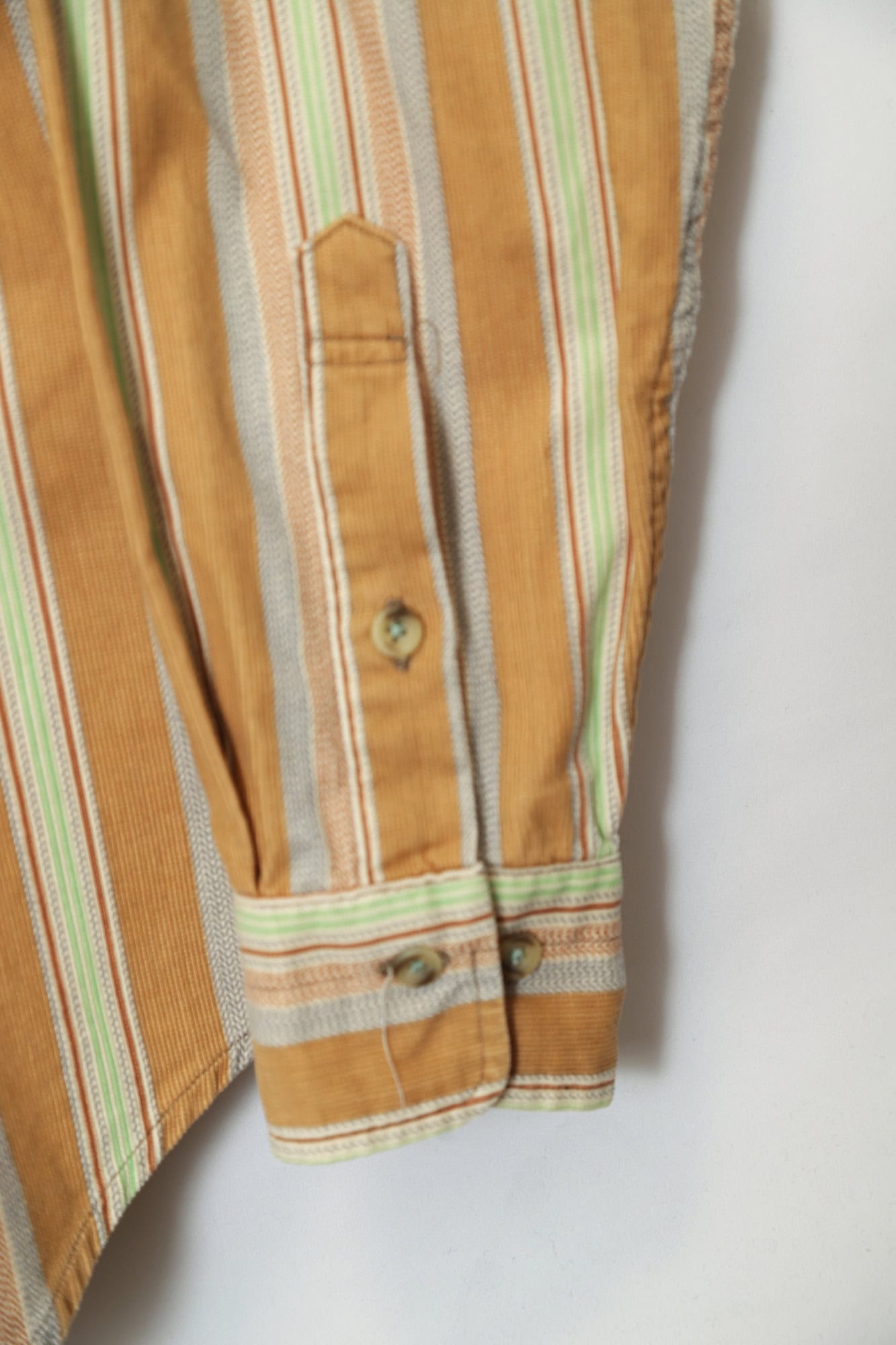 VINTAGE CORDUROY STRIPE SHIRT/M - 画像 (4)