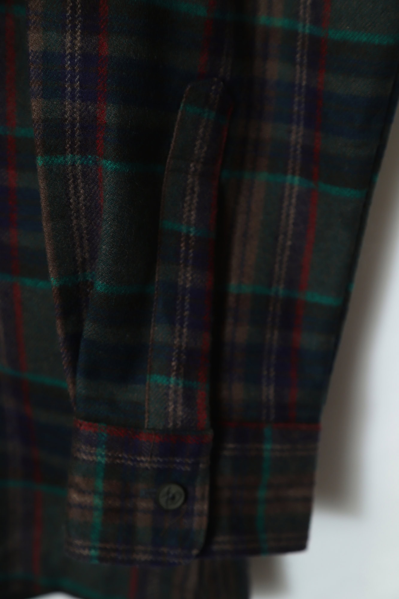 VINTAGE WOOLY CHECK SHIRT/M - 画像 (4)