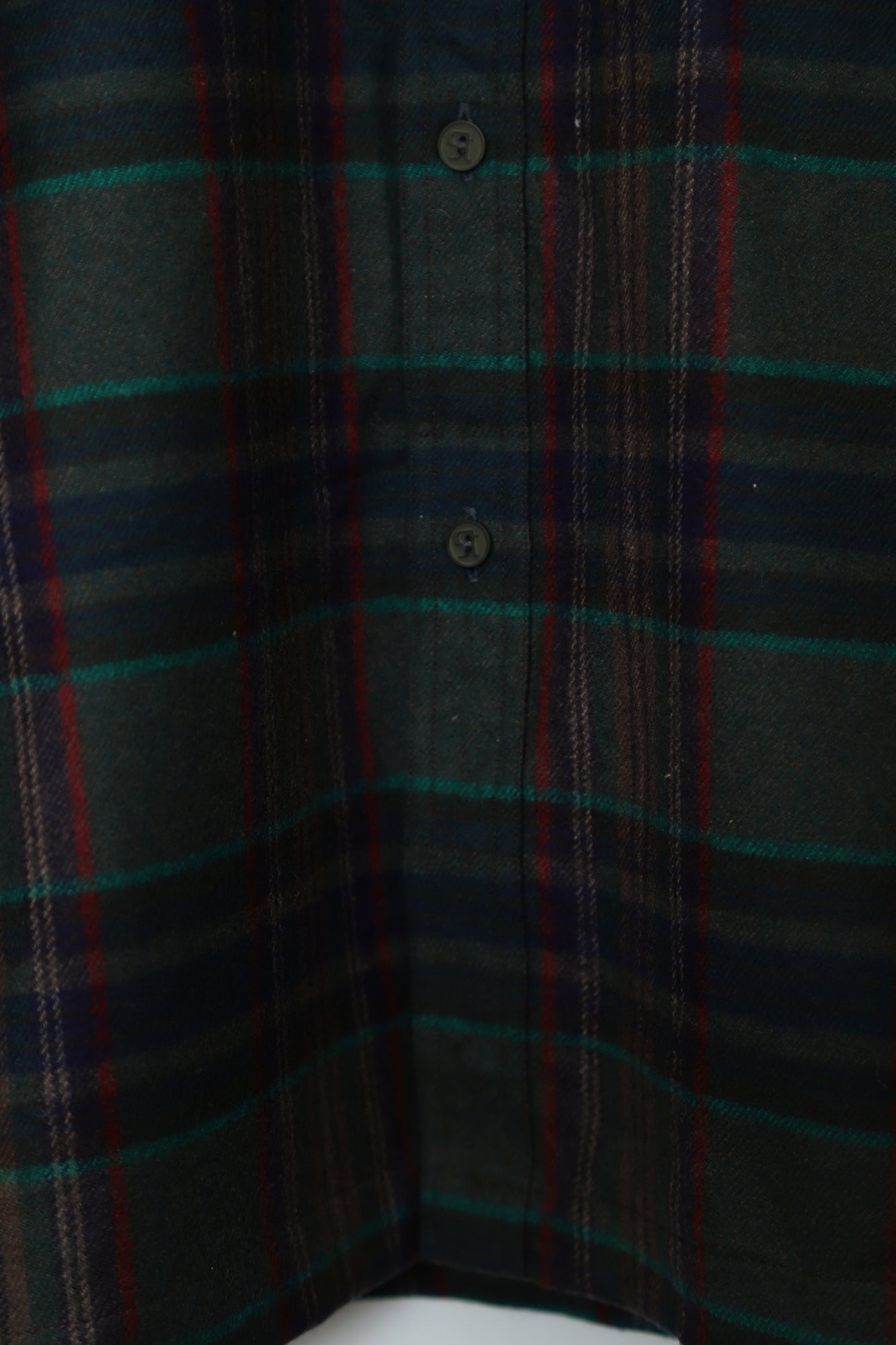 VINTAGE WOOLY CHECK SHIRT/M - 画像 (5)