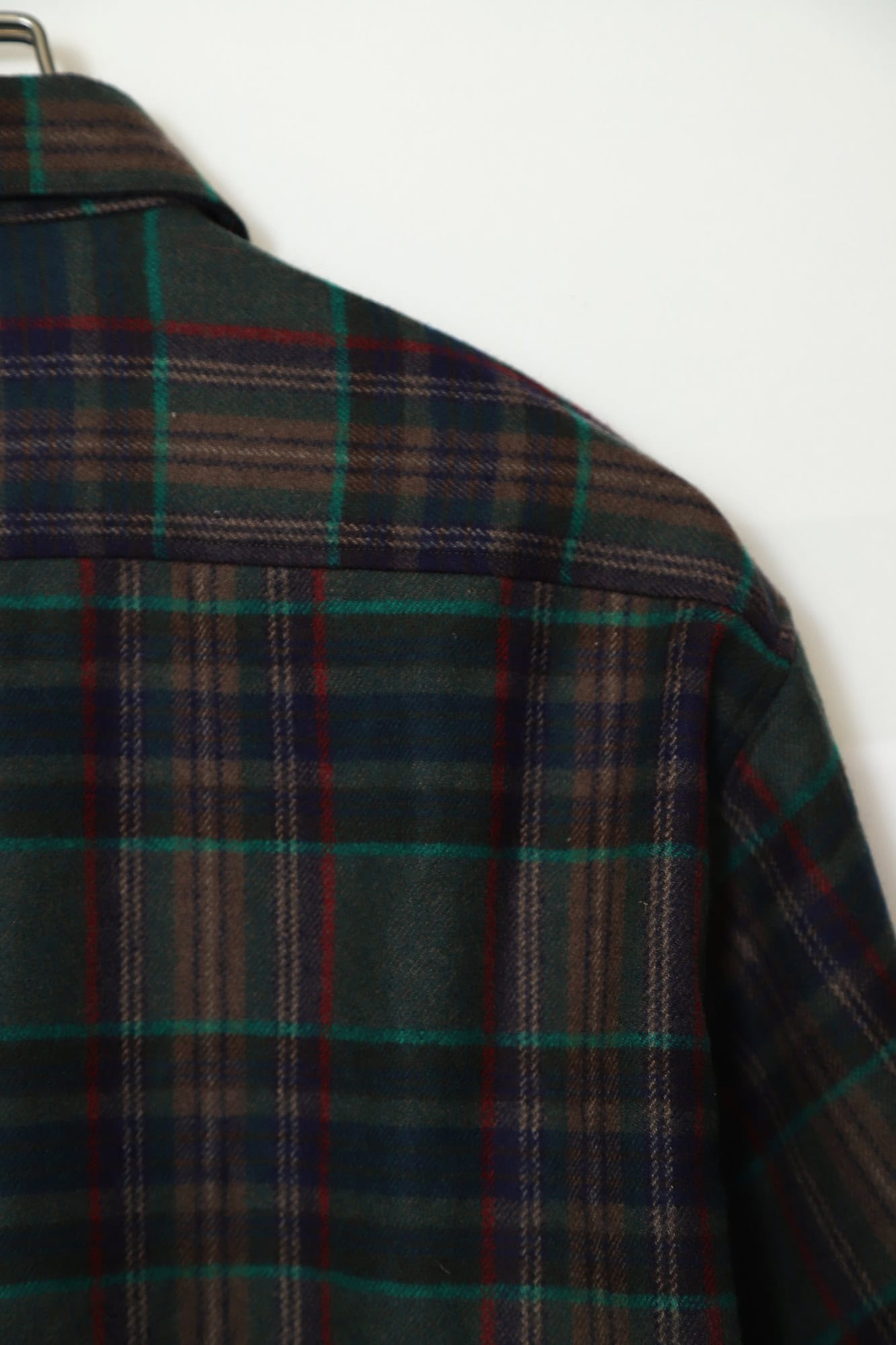 VINTAGE WOOLY CHECK SHIRT/M - 画像 (8)