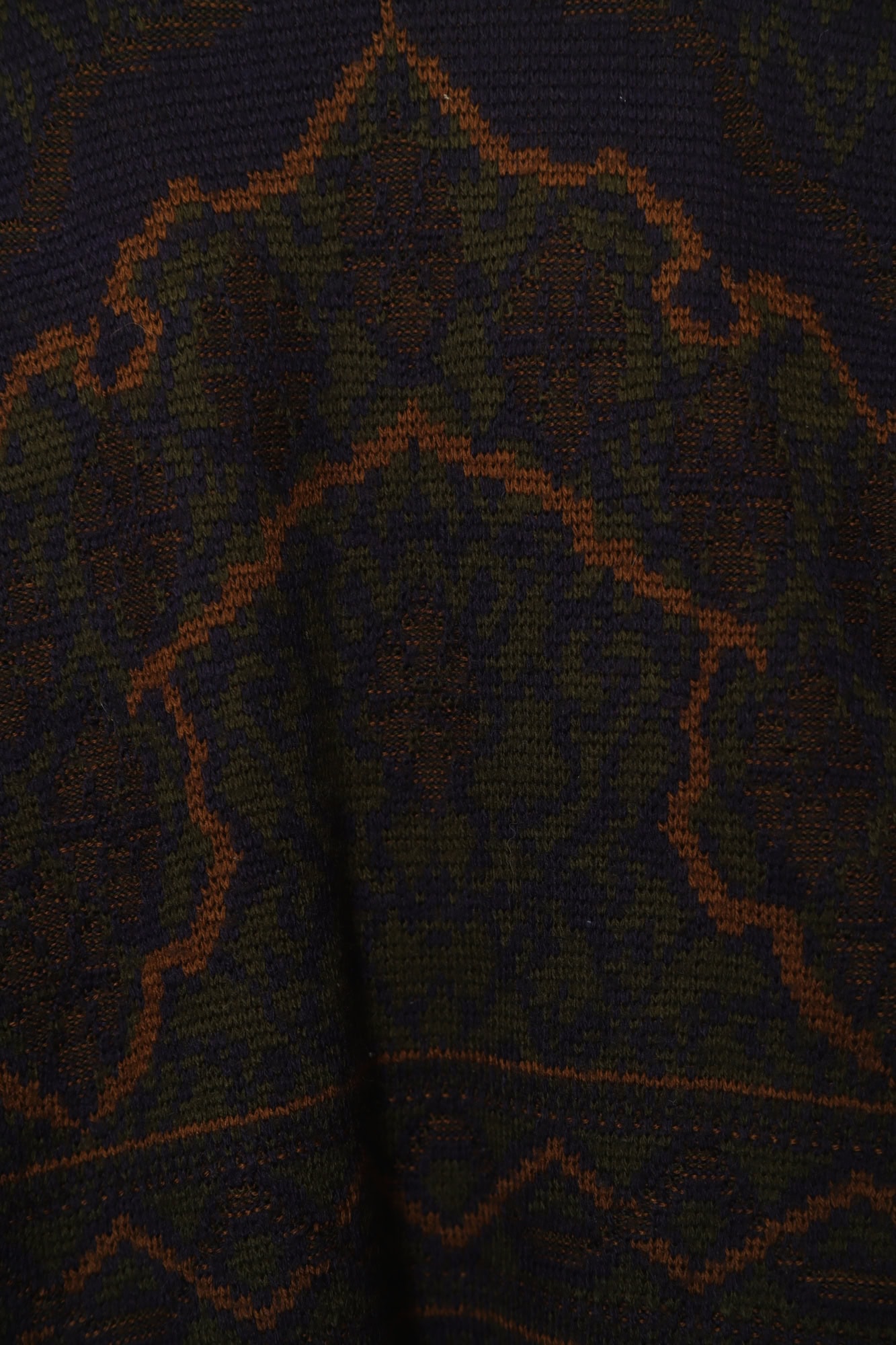 VINTAGE JAQUARD KNIT SWEATER/M - 画像 (3)