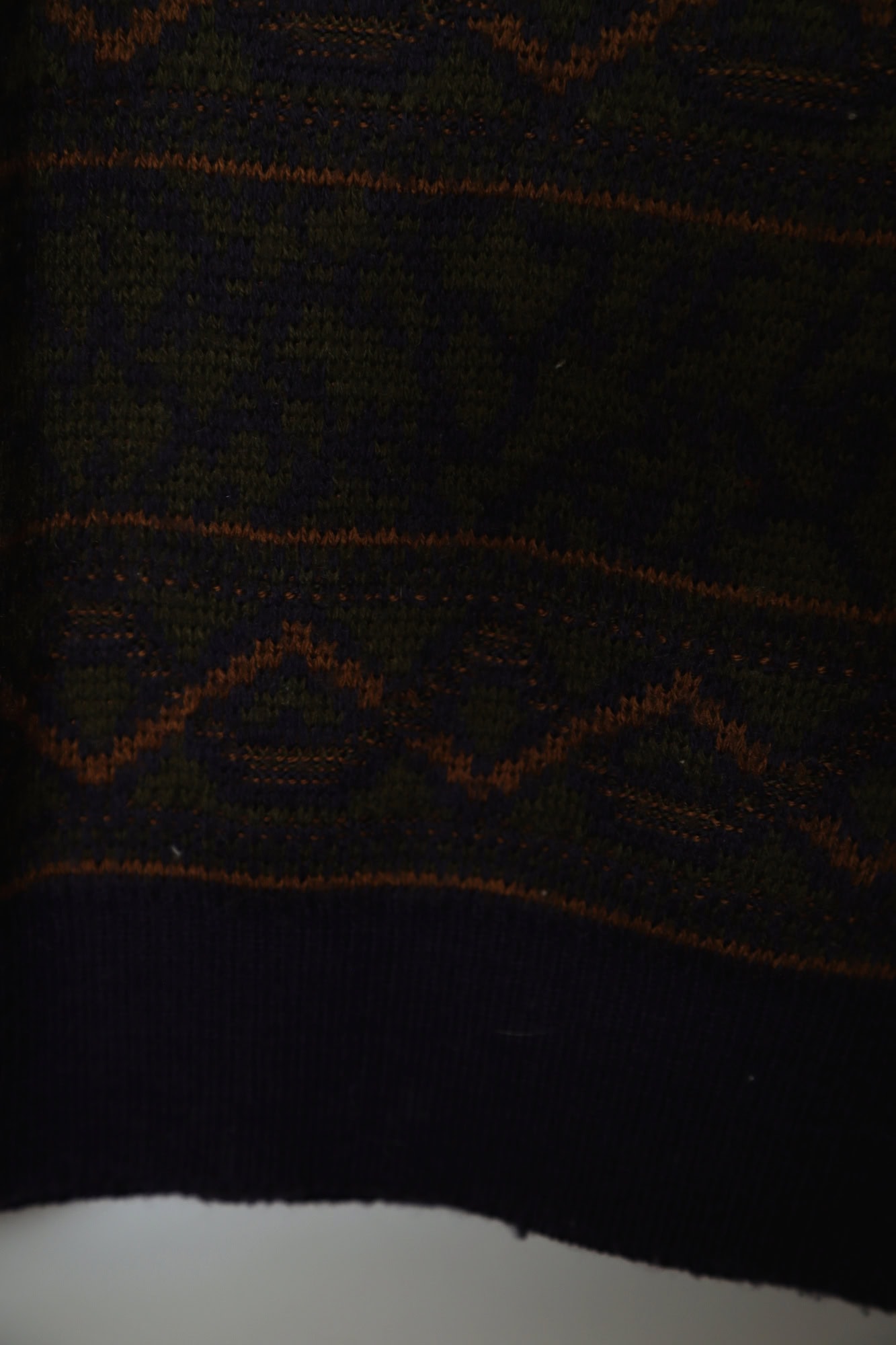 VINTAGE JAQUARD KNIT SWEATER/M - 画像 (5)