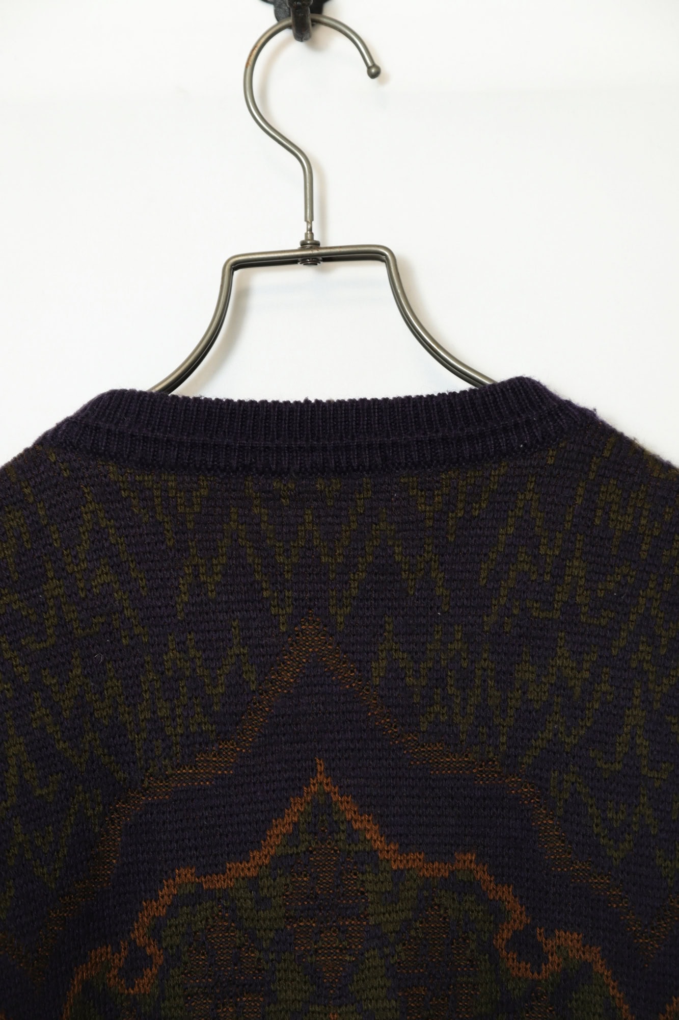 VINTAGE JAQUARD KNIT SWEATER/M - 画像 (7)