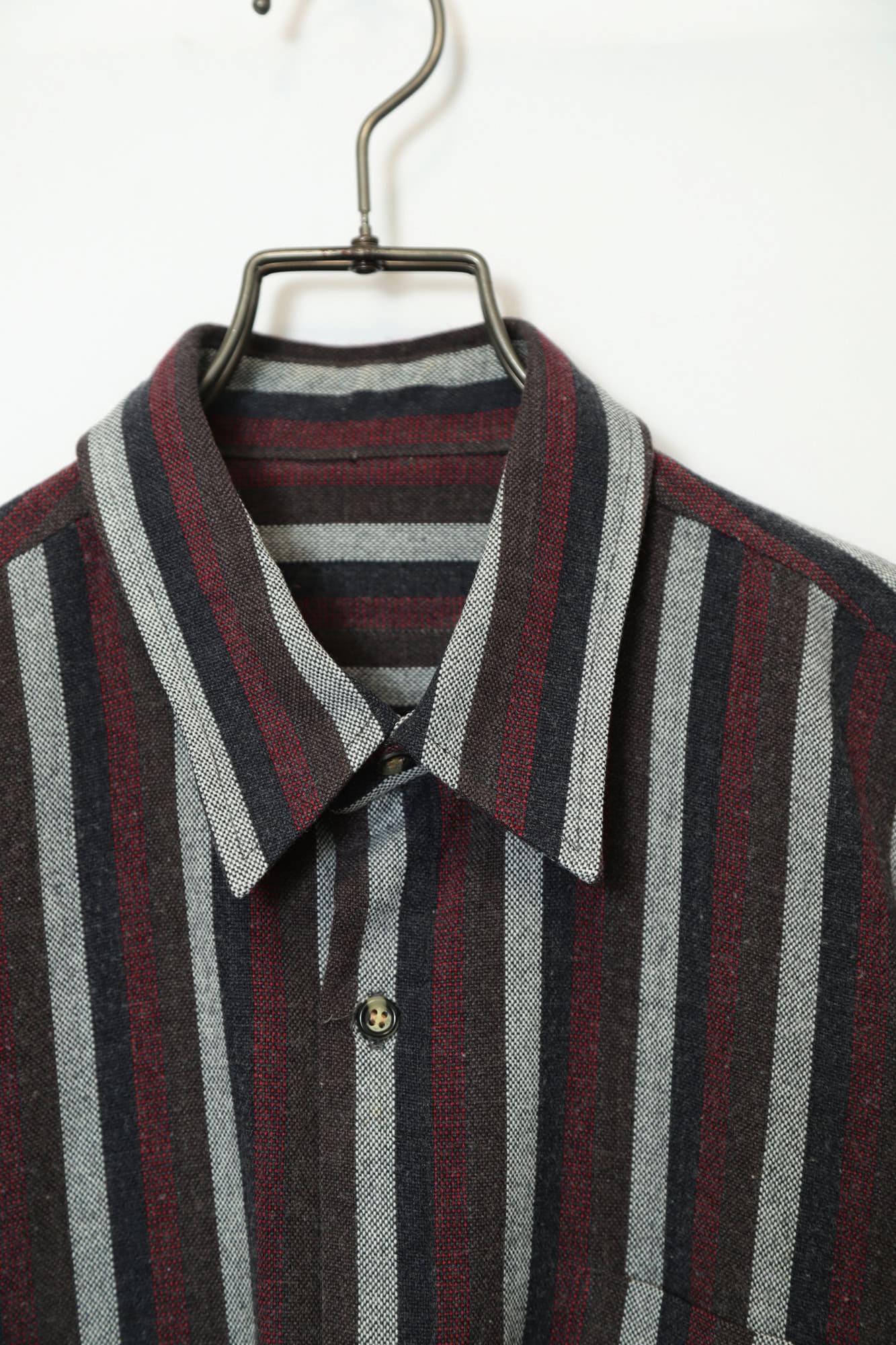 Alternative view of VINTAGE WOOLY STRIPE SHIRT/M