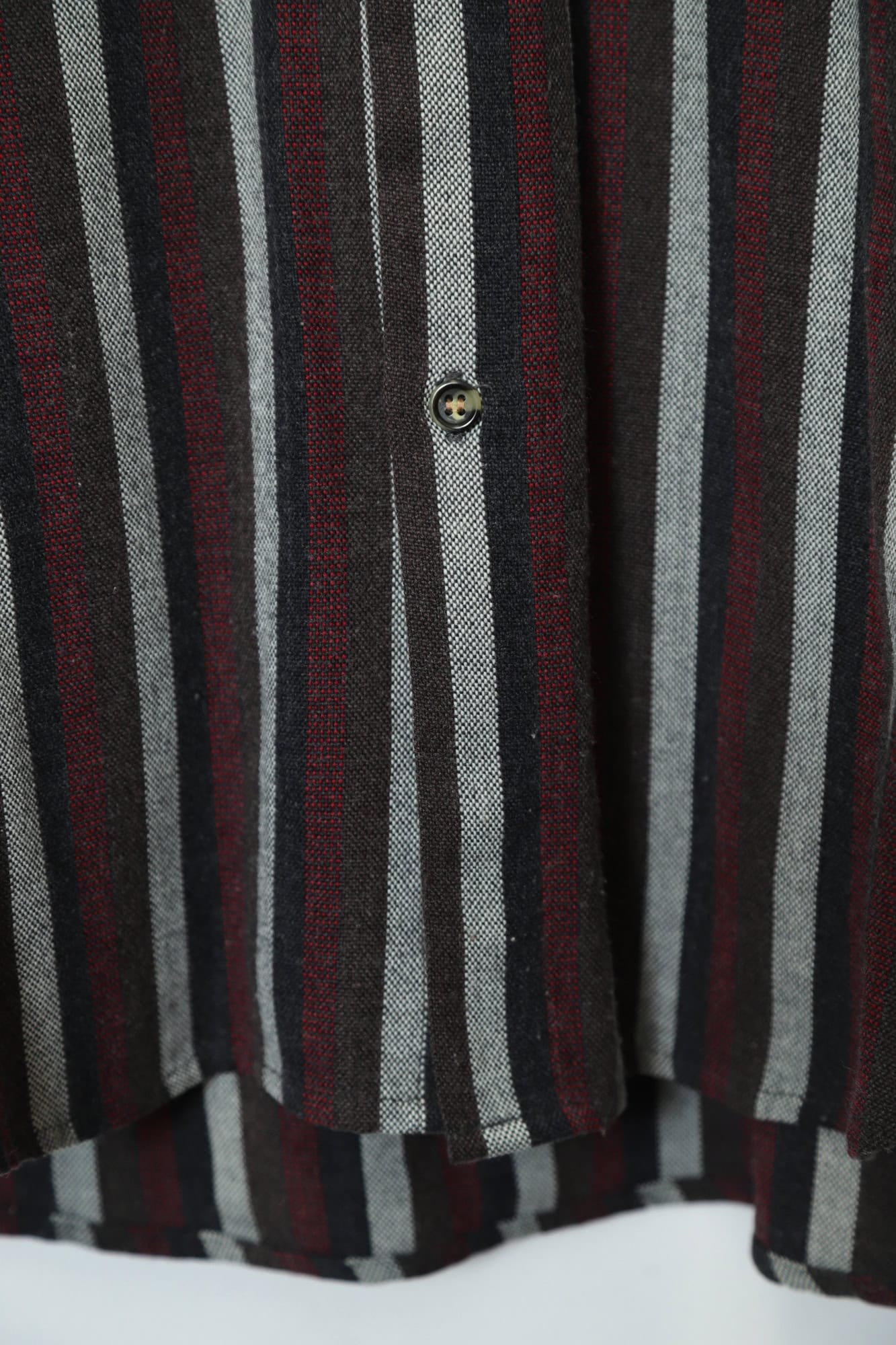 VINTAGE WOOLY STRIPE SHIRT/M - 画像 (5)