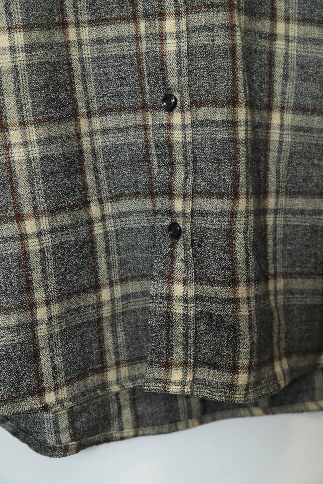 VINTAGE WOOLY CHECK SHIRT/M - 画像 (5)