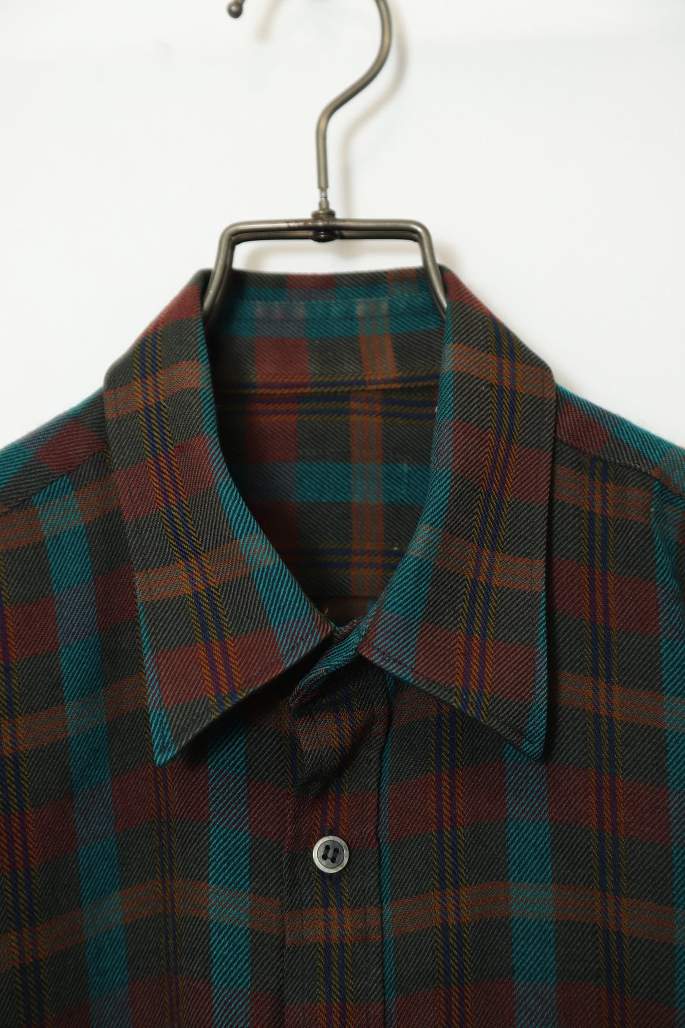 Alternative view of VINTAGE WOOLY CHECK SHIRT/M