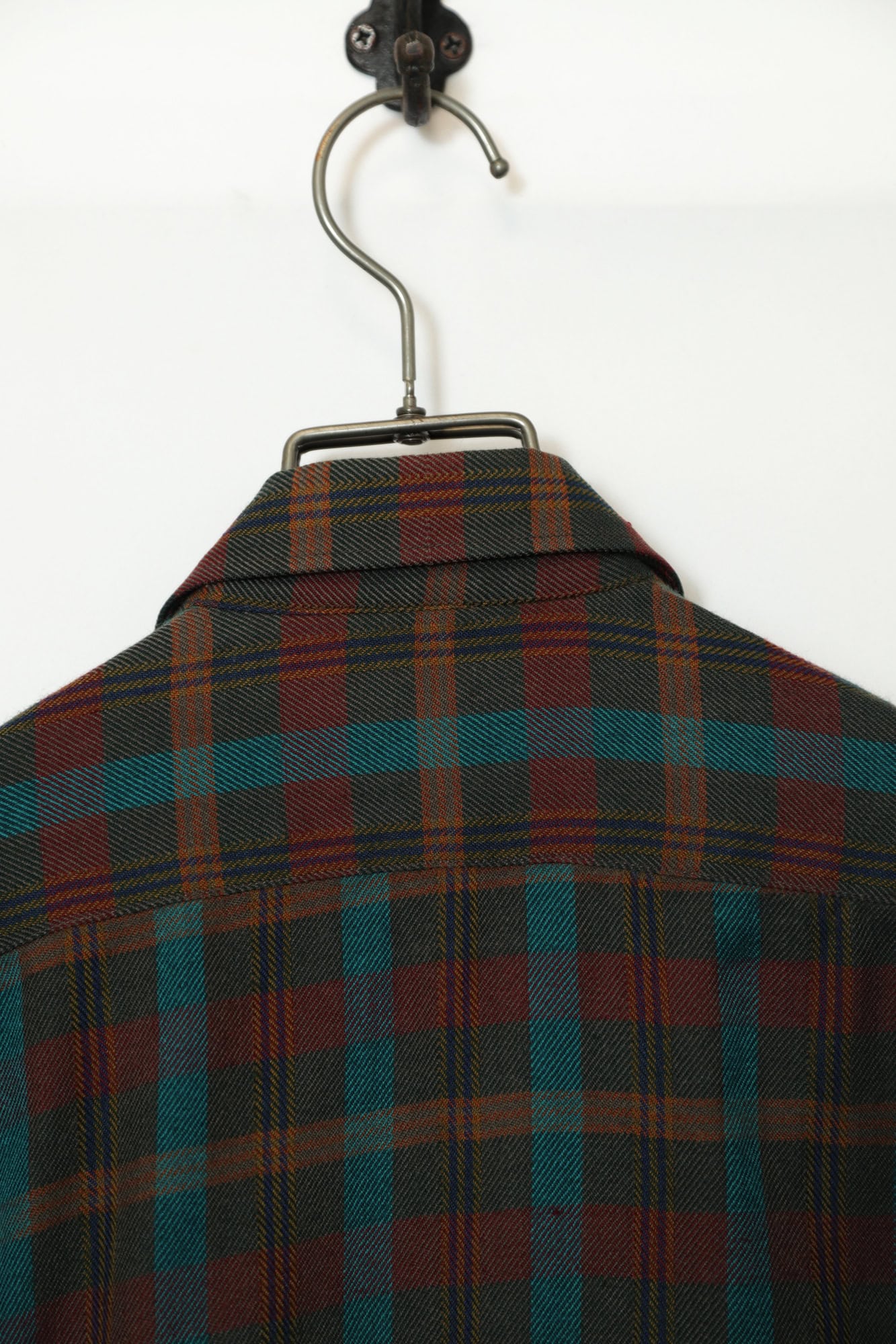 VINTAGE WOOLY CHECK SHIRT/M - 画像 (7)