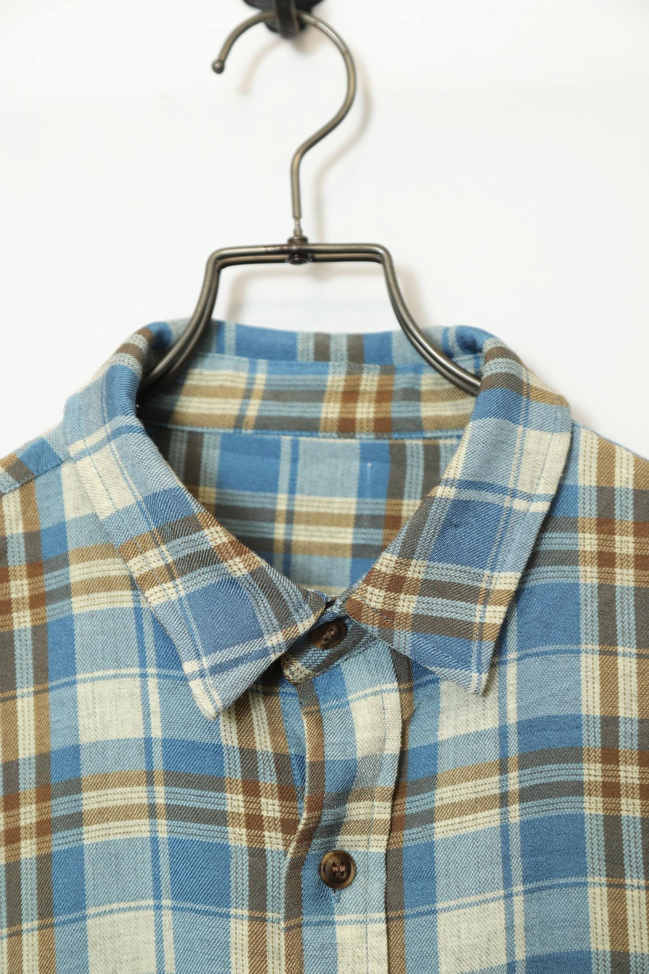 Alternative view of USED WOOLY CHECK SHIRT/L