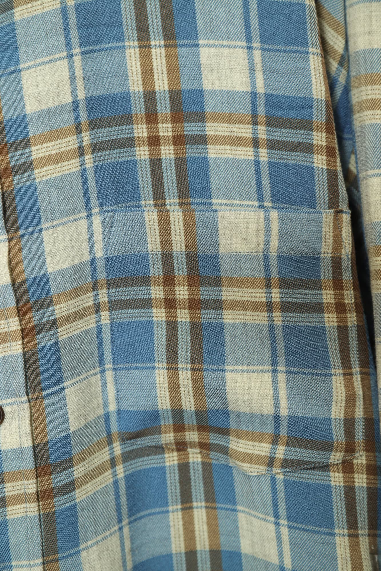 USED WOOLY CHECK SHIRT/L - 画像 (3)