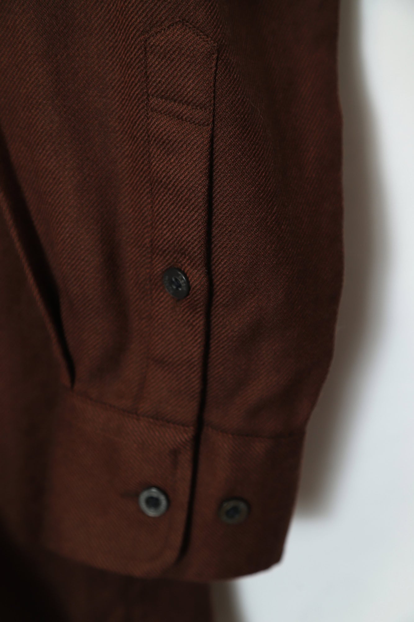 VINTAGE WOOLY STAND COLLAR SHIRT JACKET/M - 画像 (4)