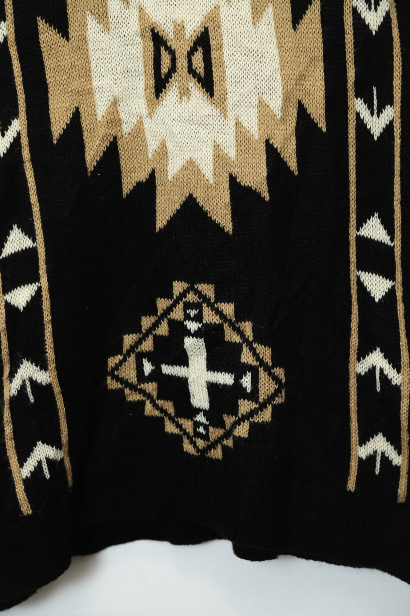VINTAGE JAQUARD KNIT SWEATER/L - 画像 (9)