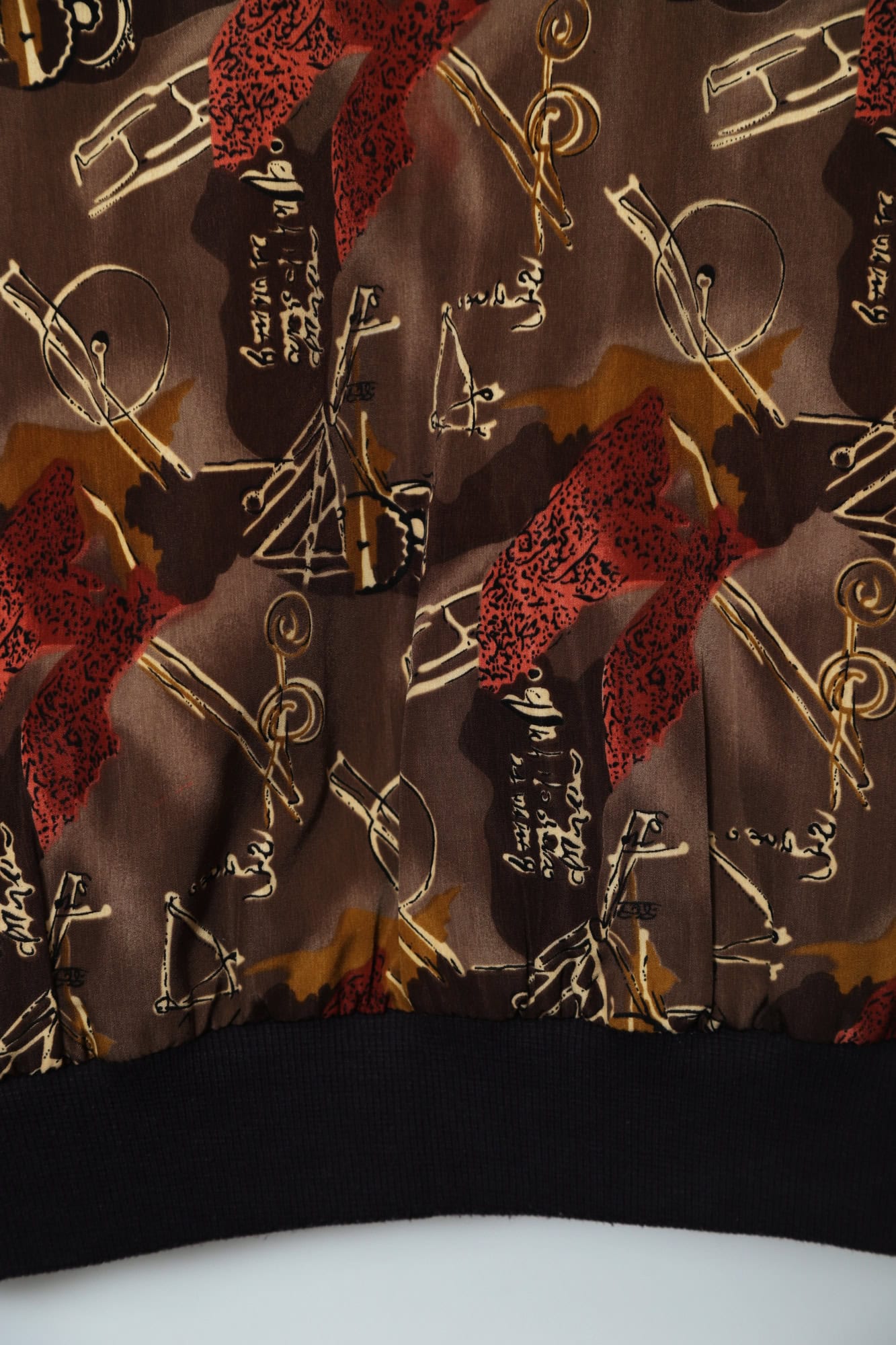 VINTAGE PRINTED BOMBER JACKET/L - 画像 (8)