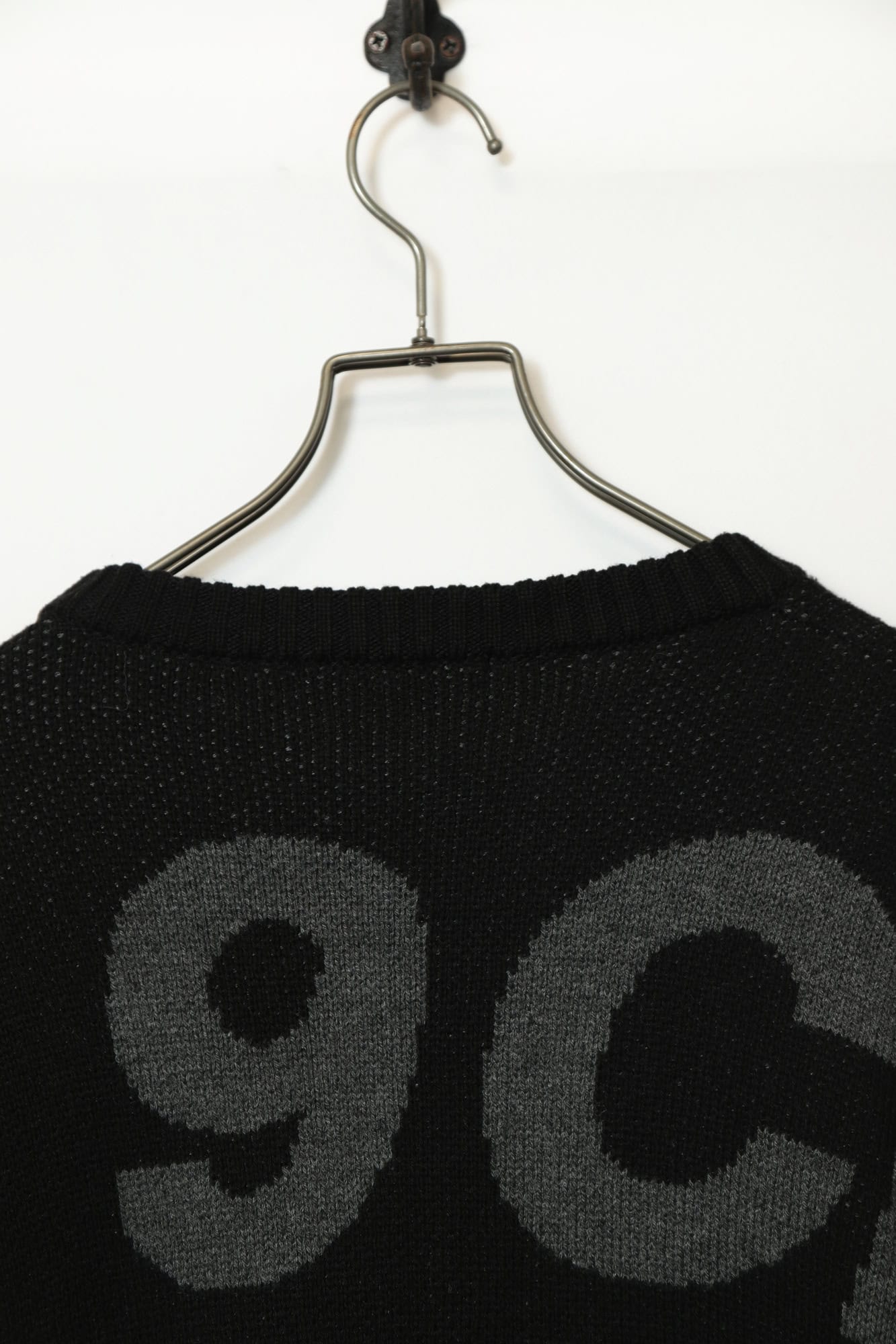 VINTAGE JAQUARD KNITTED SWEATER/XL - 画像 (6)