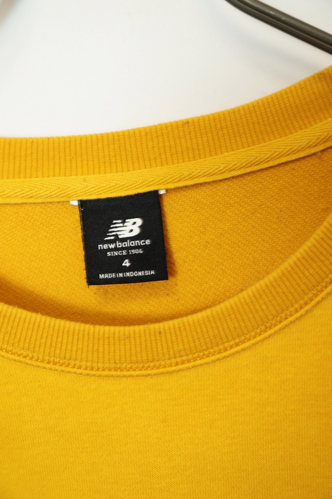 USED NEW BALANCE LOGO SWEAT SHIRT/XL - 画像 (3)