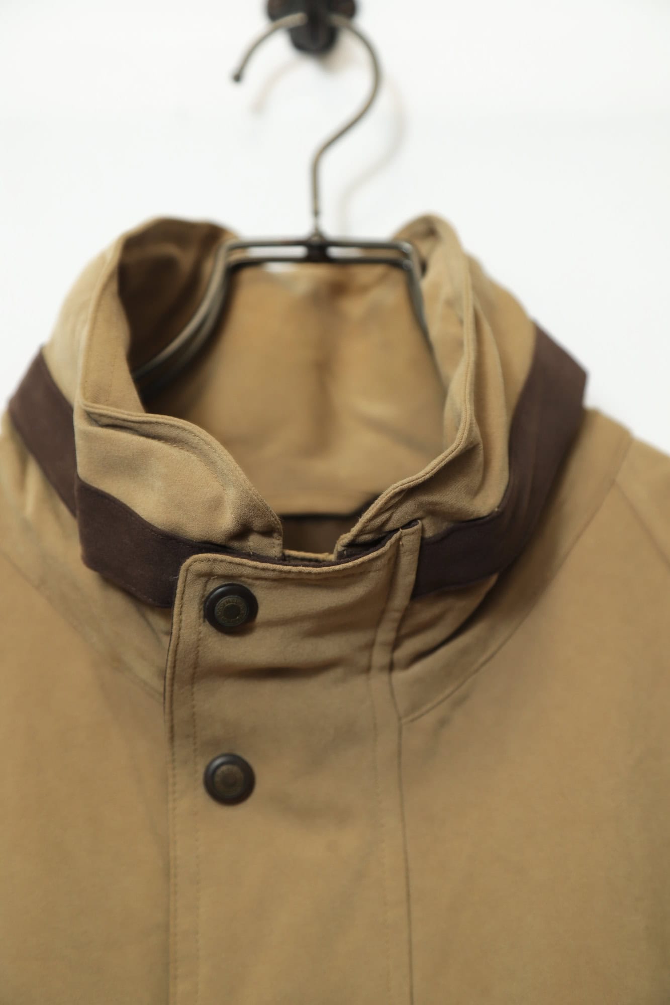 Alternative view of VINTAGE STAND COLLAR BOMBER JACKET/XL