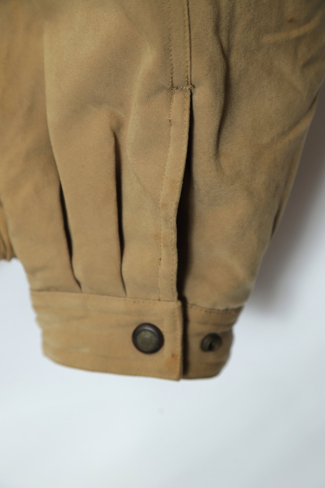 VINTAGE STAND COLLAR BOMBER JACKET/XL - 画像 (4)