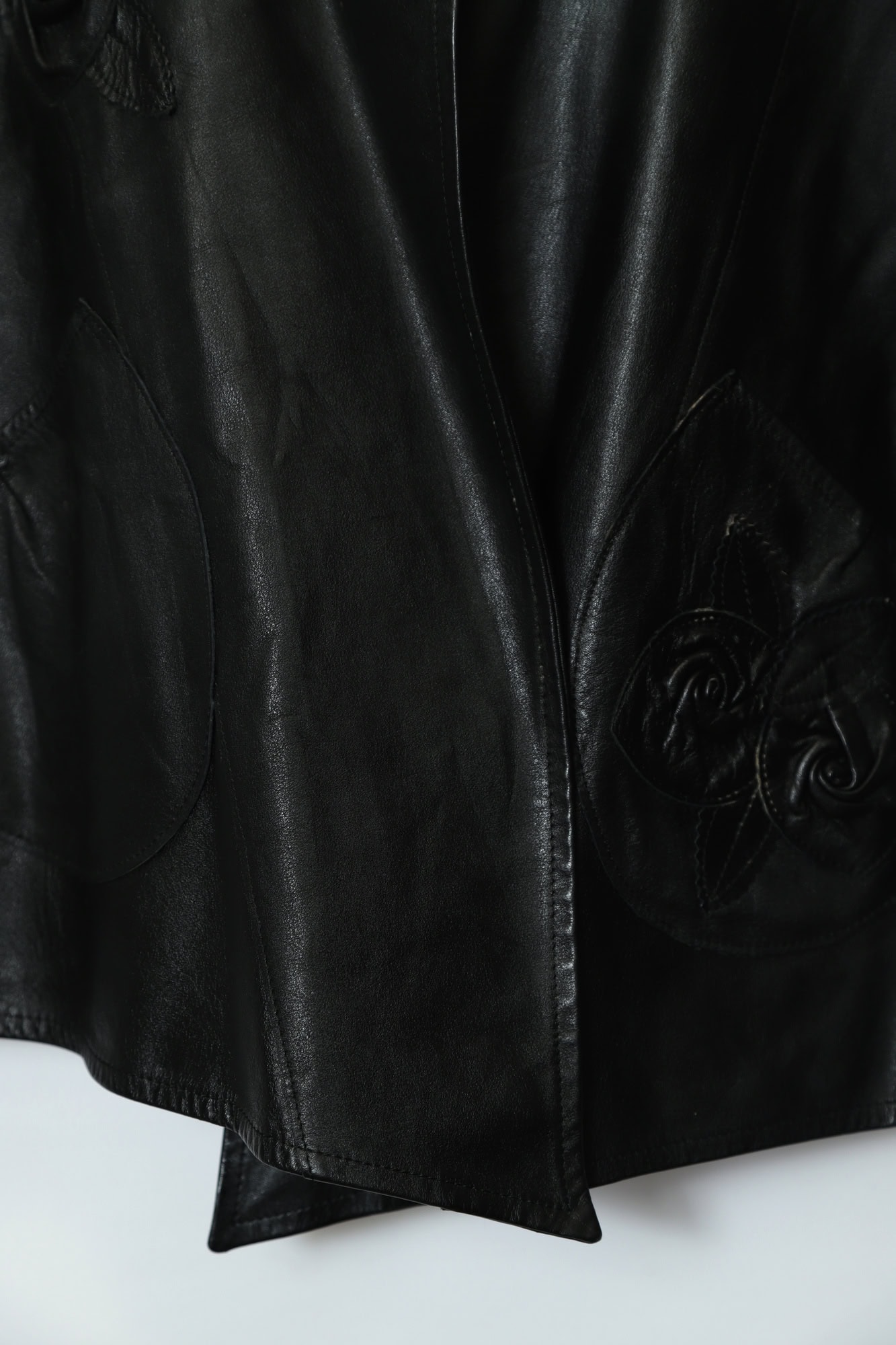 VINTAGE LEATHER VEST/XL - 画像 (6)