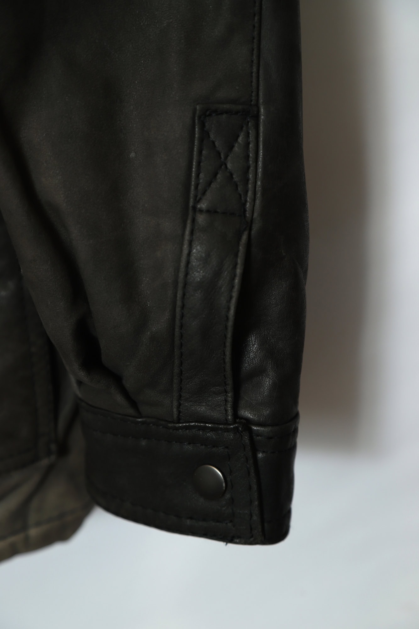 USED PETER ENGLAND COVERALL LEATHER JACKET/XL - 画像 (6)