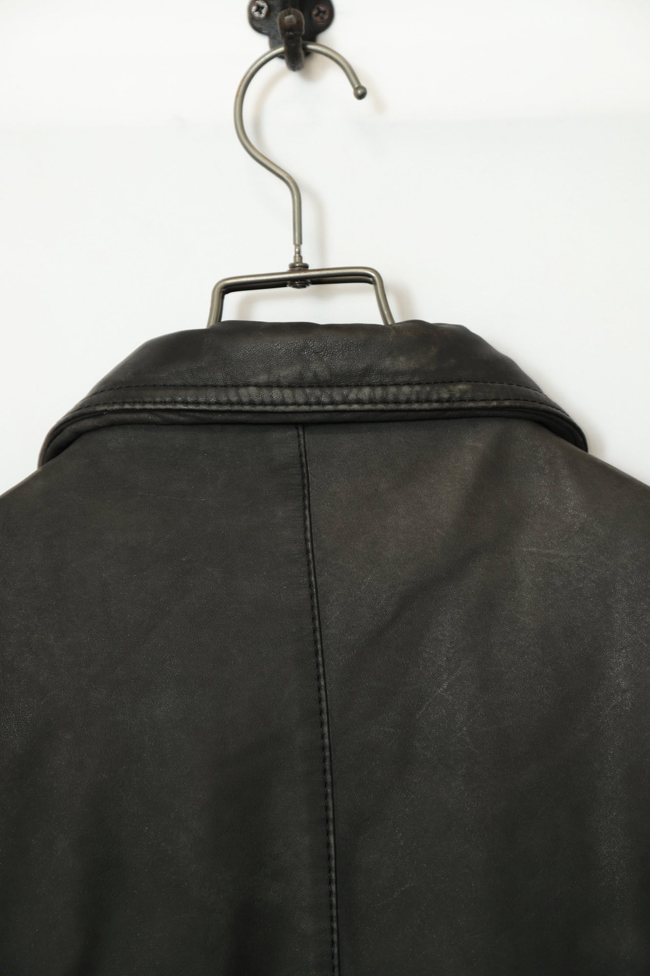 USED PETER ENGLAND COVERALL LEATHER JACKET/XL - 画像 (9)