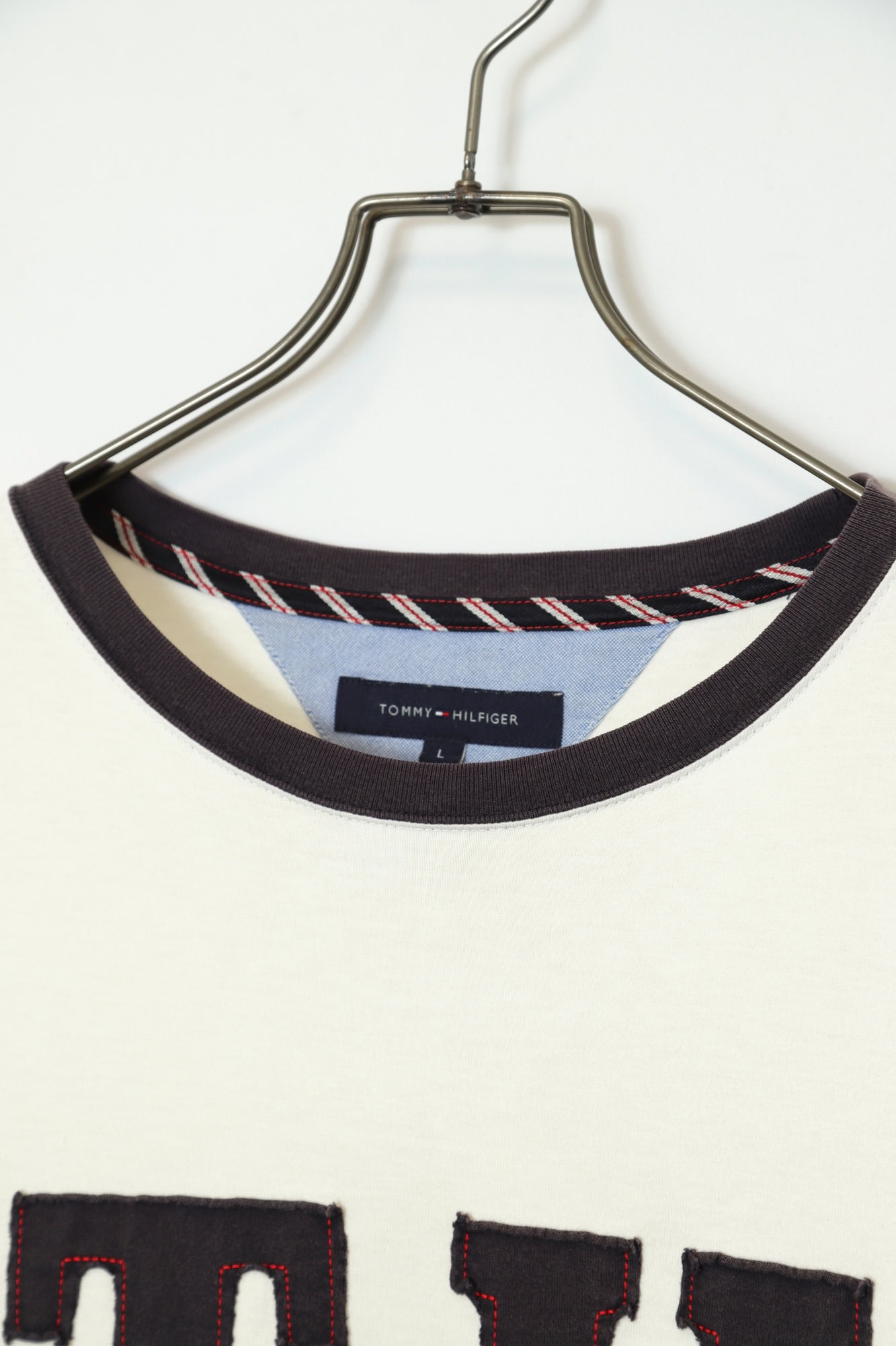 Alternative view of USED TOMMY HILFIGER LOGO T-SHIRT/L