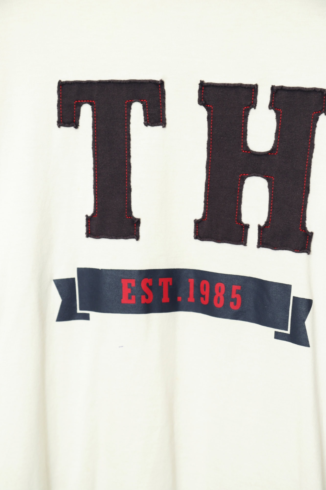 USED TOMMY HILFIGER LOGO T-SHIRT/L - 画像 (3)