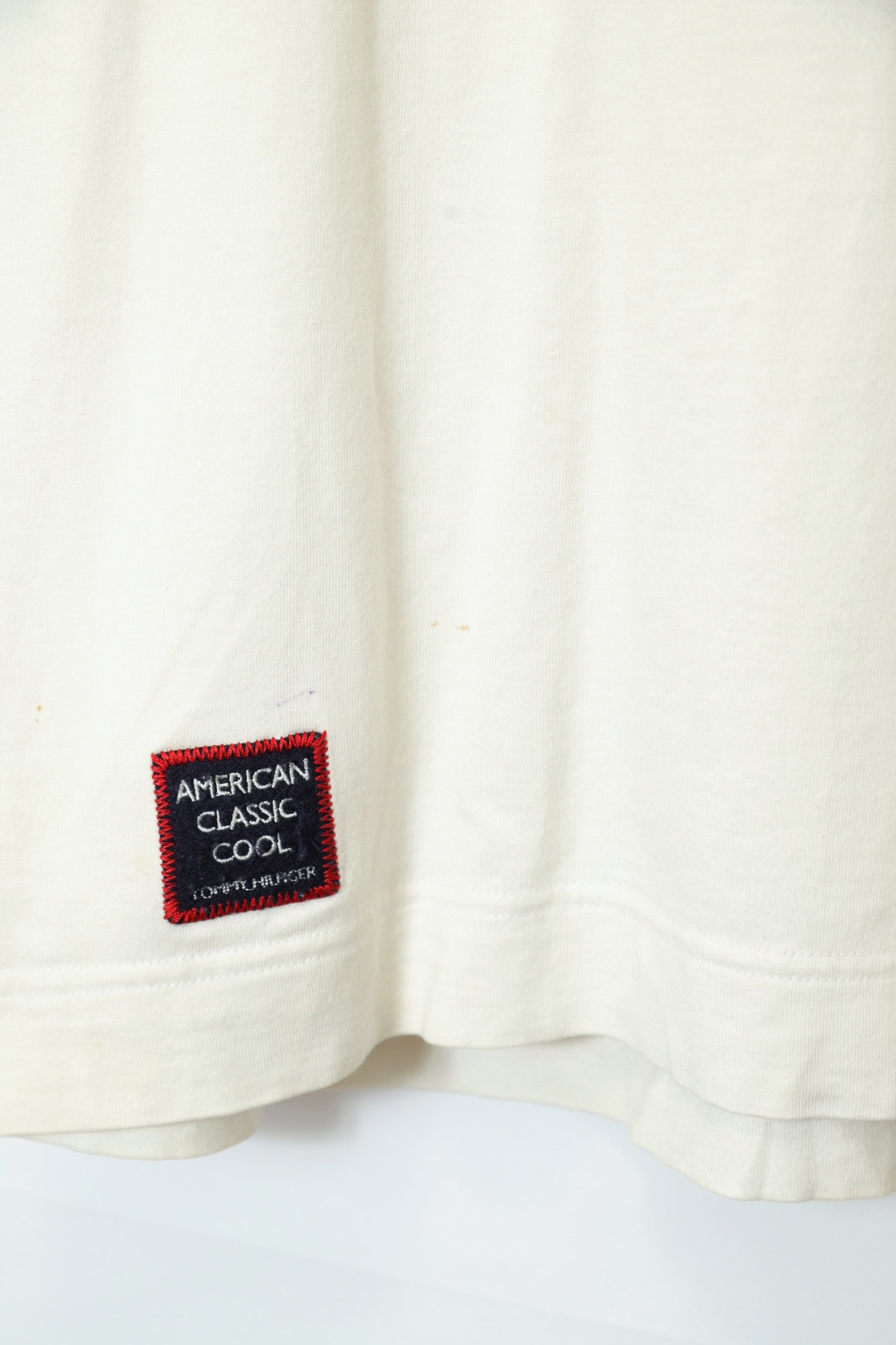 USED TOMMY HILFIGER LOGO T-SHIRT/L - 画像 (5)