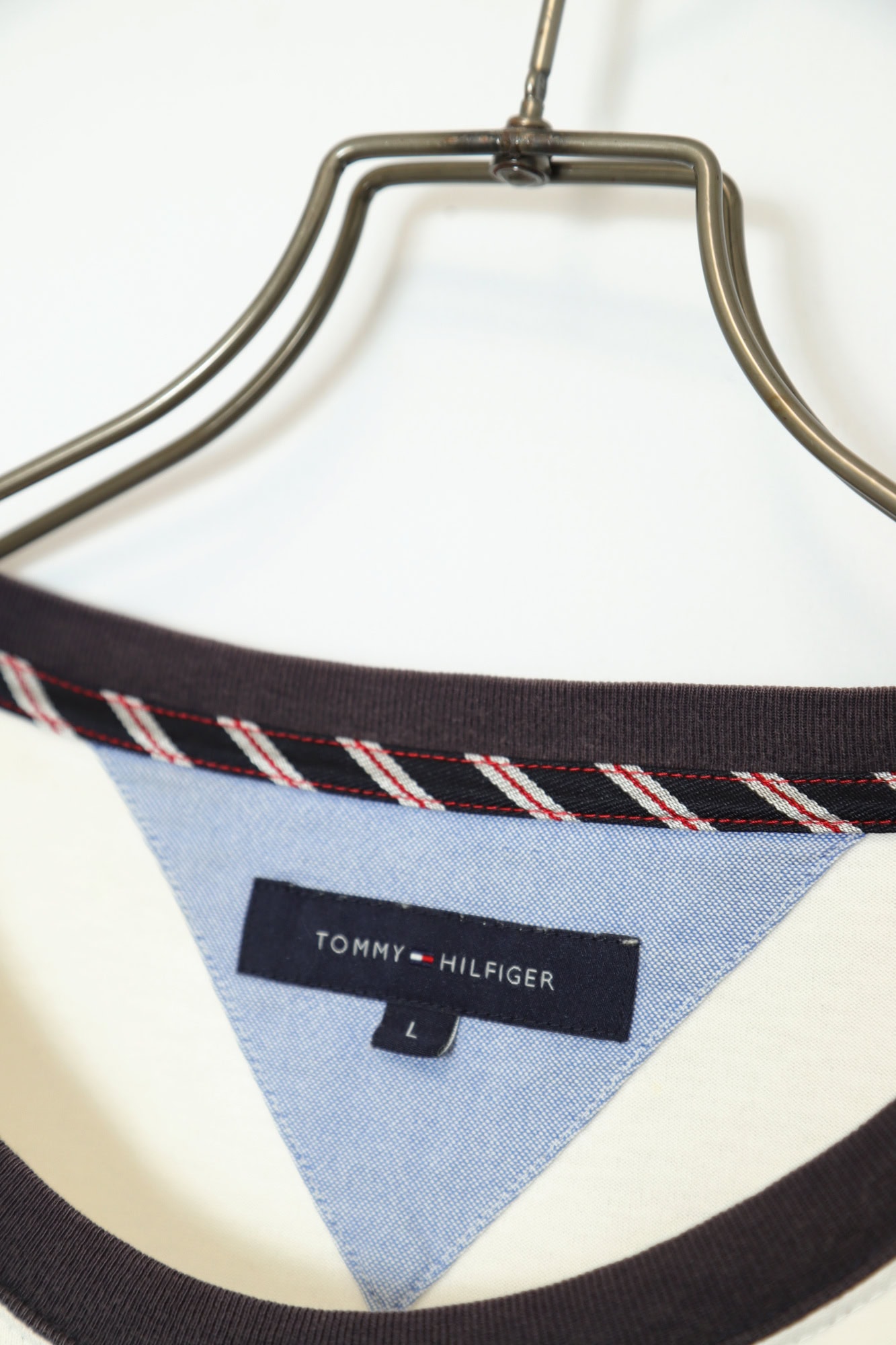 USED TOMMY HILFIGER LOGO T-SHIRT/L - 画像 (7)