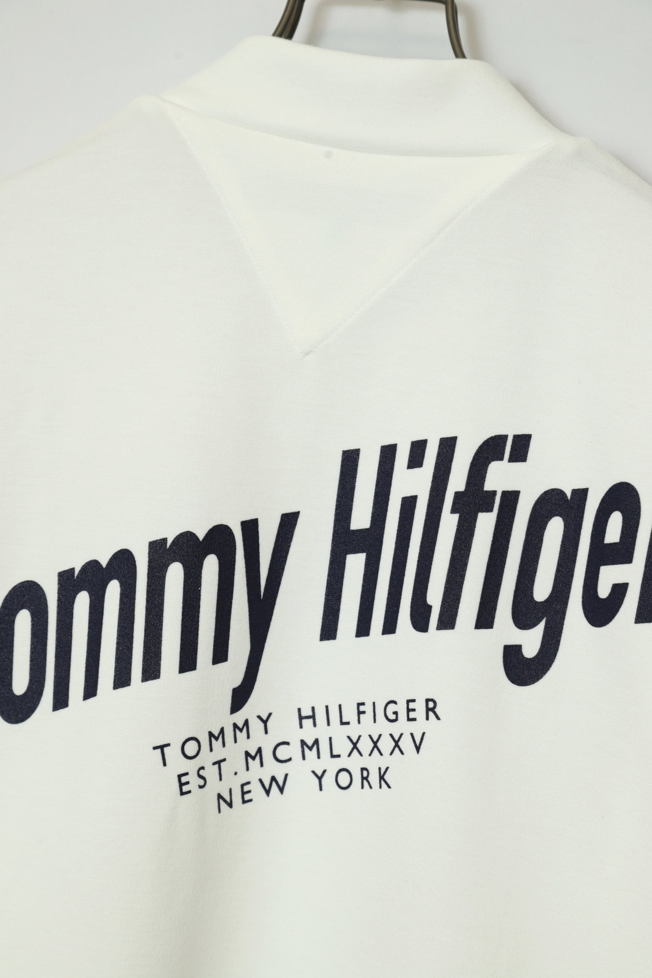 USED TOMMY HILFIGER LOGO T-SHIRT/M - 画像 (8)
