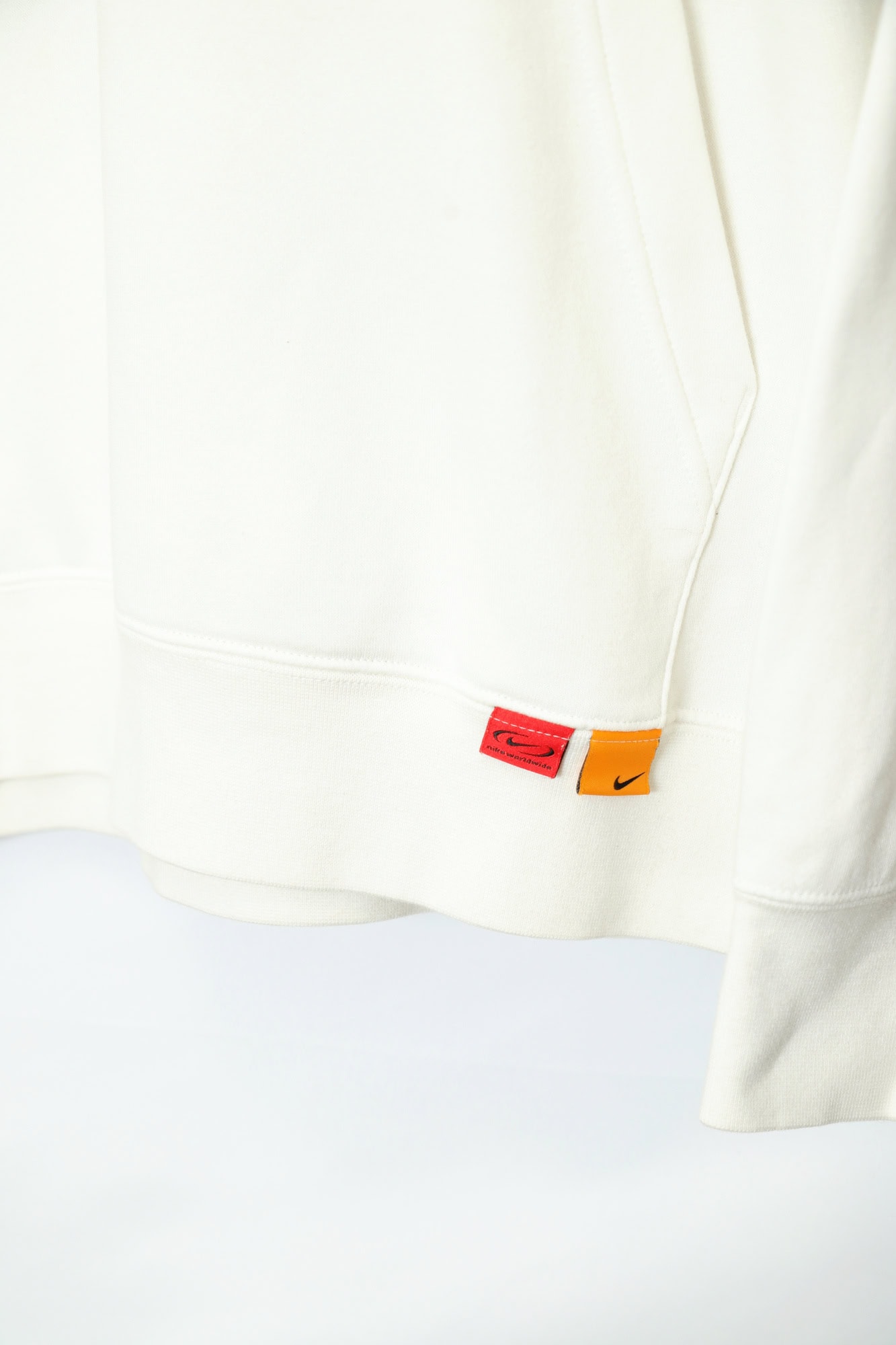 USED NIKE LOGO ZIP UP SWEAT SHIRT/XL - 画像 (3)