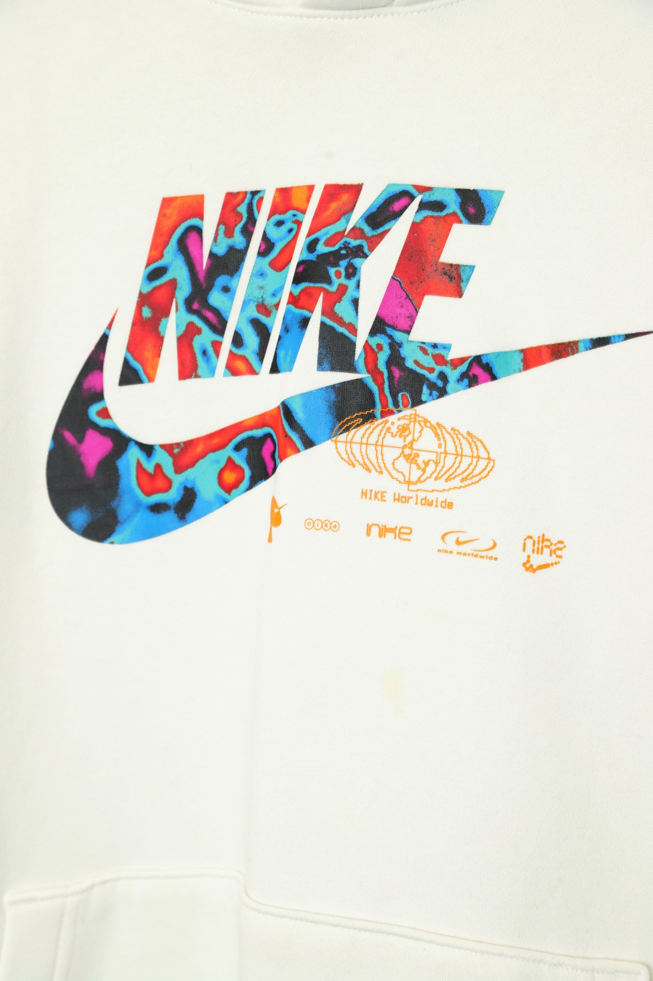 USED NIKE LOGO ZIP UP SWEAT SHIRT/XL - 画像 (5)