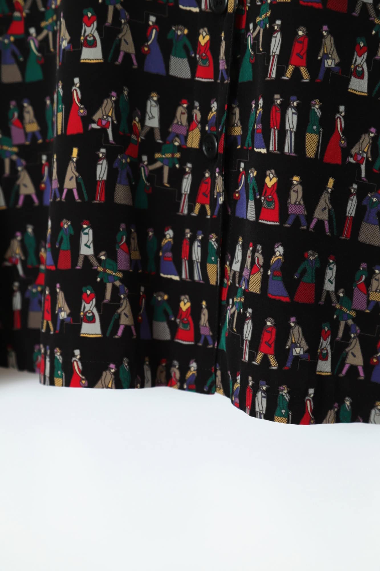 VINTAGE PATTERN PRINTED SHIRT/S - 画像 (4)