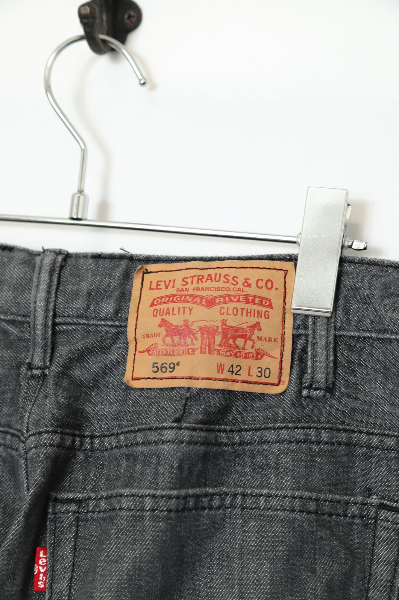 USED LEVI'S LEVIS WIDE DENIM PANTS/W82 - 画像 (7)