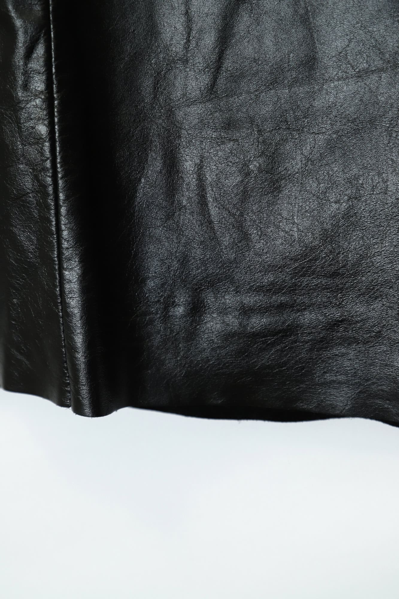 USED GAP LEATHER SKIRT/W70 - 画像 (4)