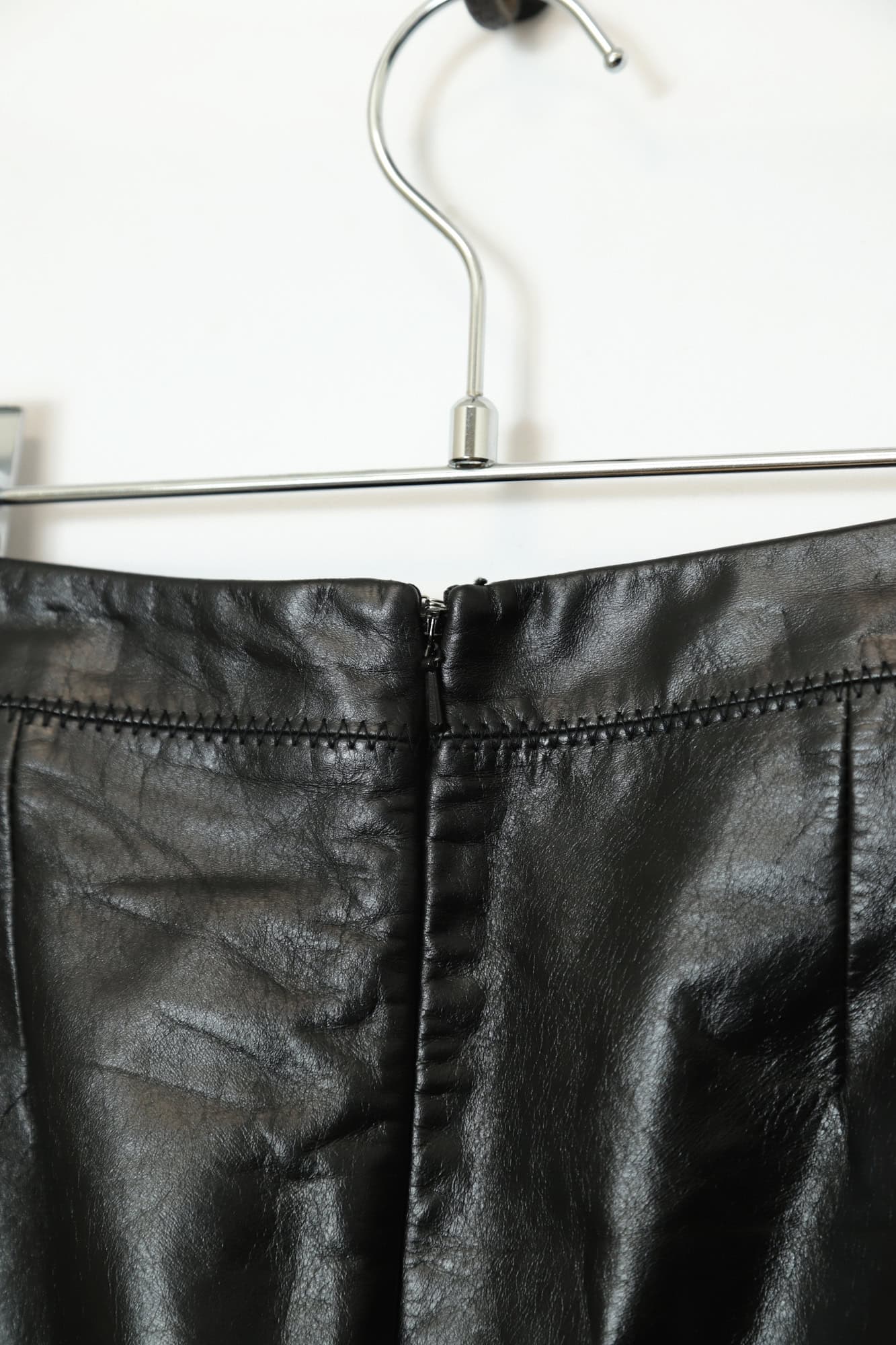 USED GAP LEATHER SKIRT/W70 - 画像 (6)
