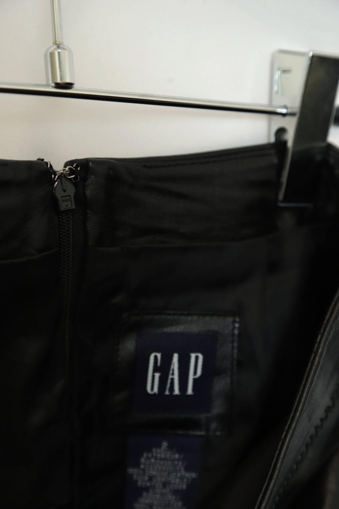 USED GAP LEATHER SKIRT/W70 - 画像 (8)