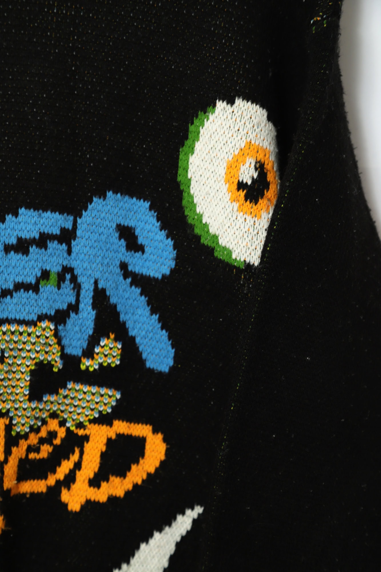 VINTAGE JAQUARD PATTERN SWEATER/L - 画像 (4)