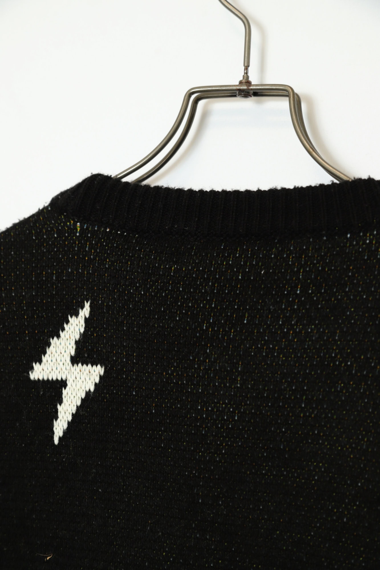 VINTAGE JAQUARD PATTERN SWEATER/L - 画像 (8)