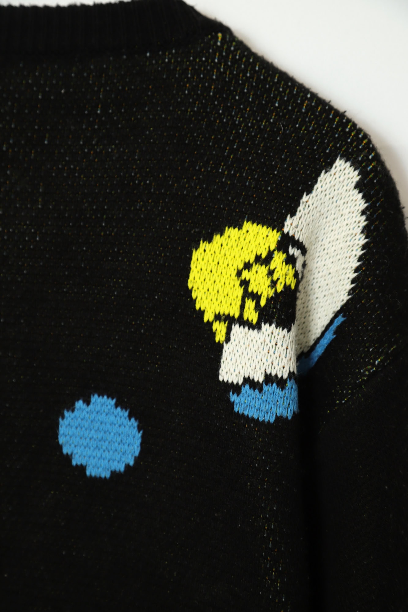VINTAGE JAQUARD PATTERN SWEATER/L - 画像 (9)