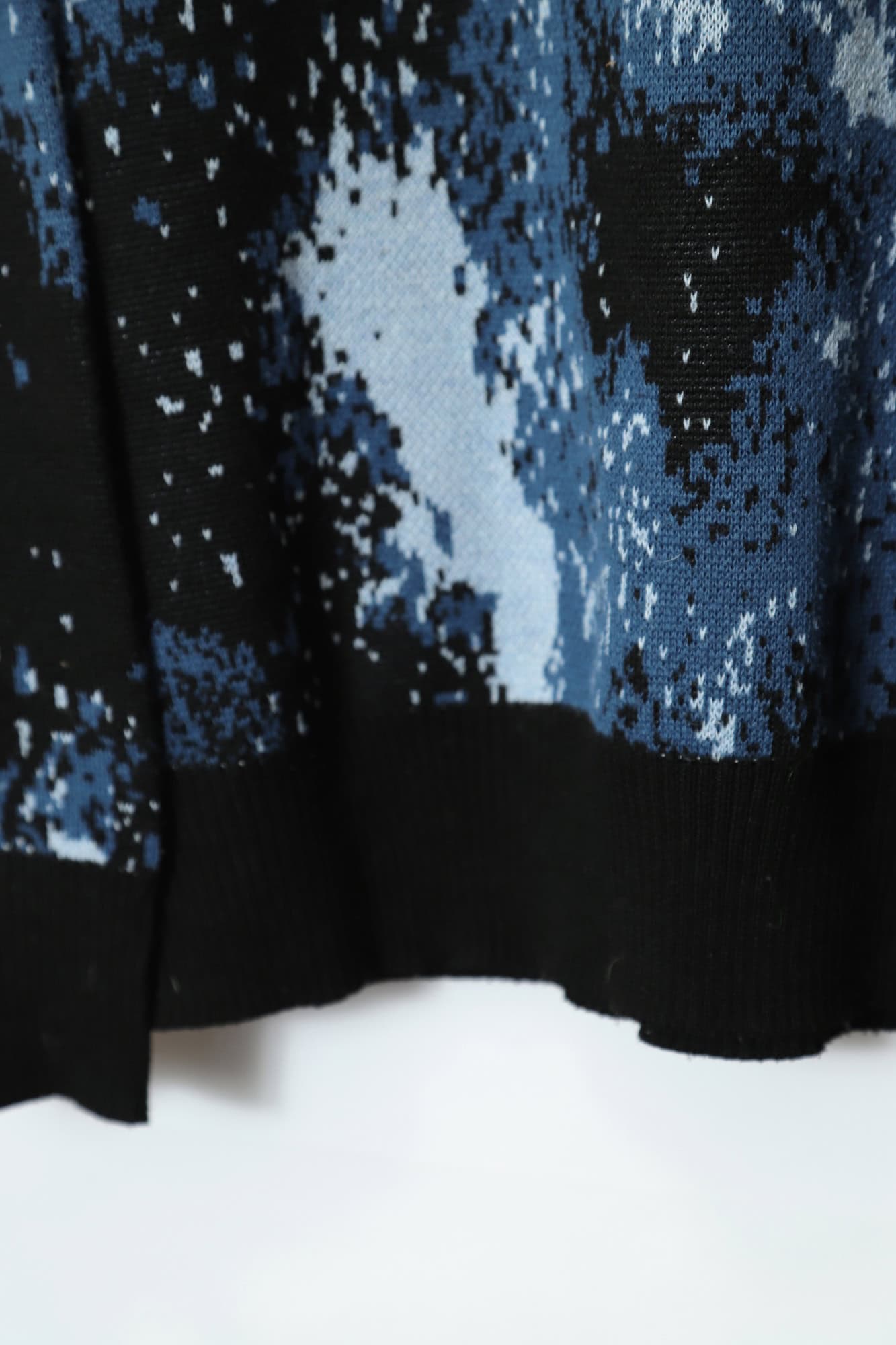 VINTAGE JAQUARD PATTERN SWEATER/L - 画像 (4)
