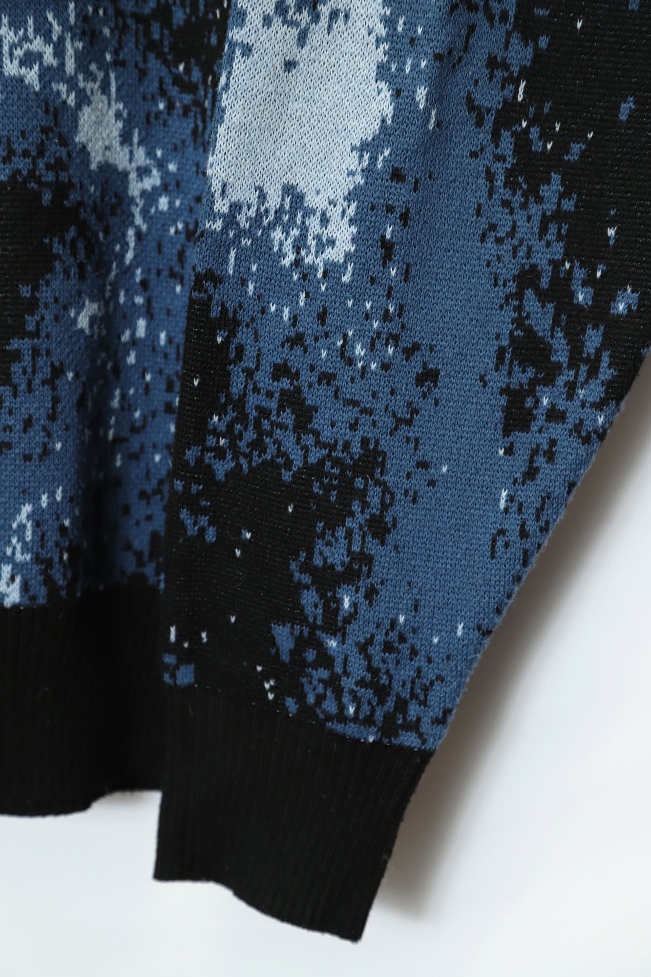 VINTAGE JAQUARD PATTERN SWEATER/L - 画像 (5)