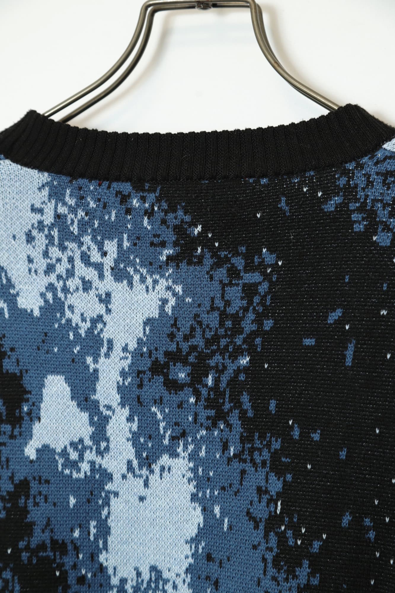 VINTAGE JAQUARD PATTERN SWEATER/L - 画像 (7)