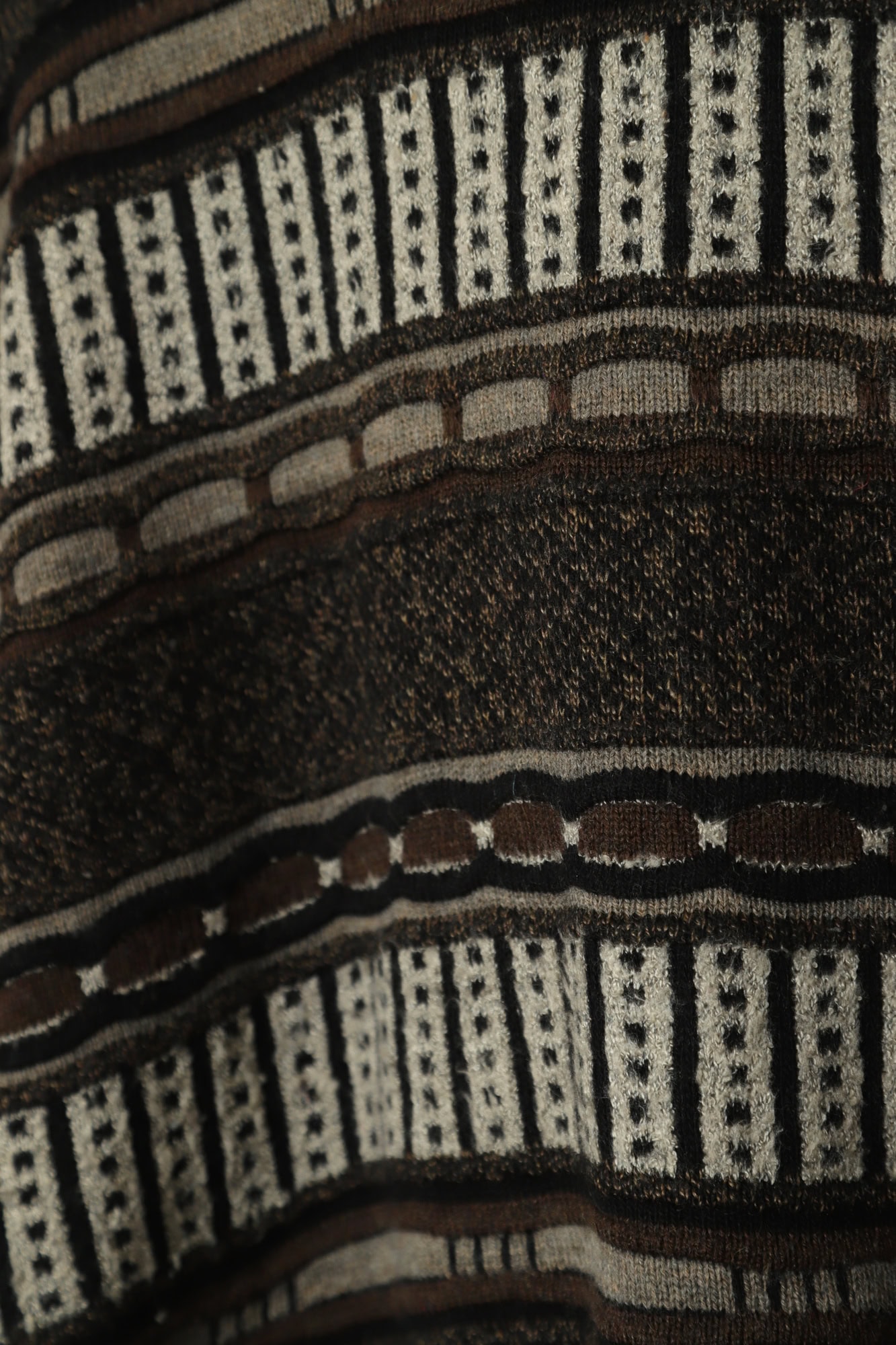 VINTAGE JAQUARD PATTERN SWEATER/M - 画像 (8)